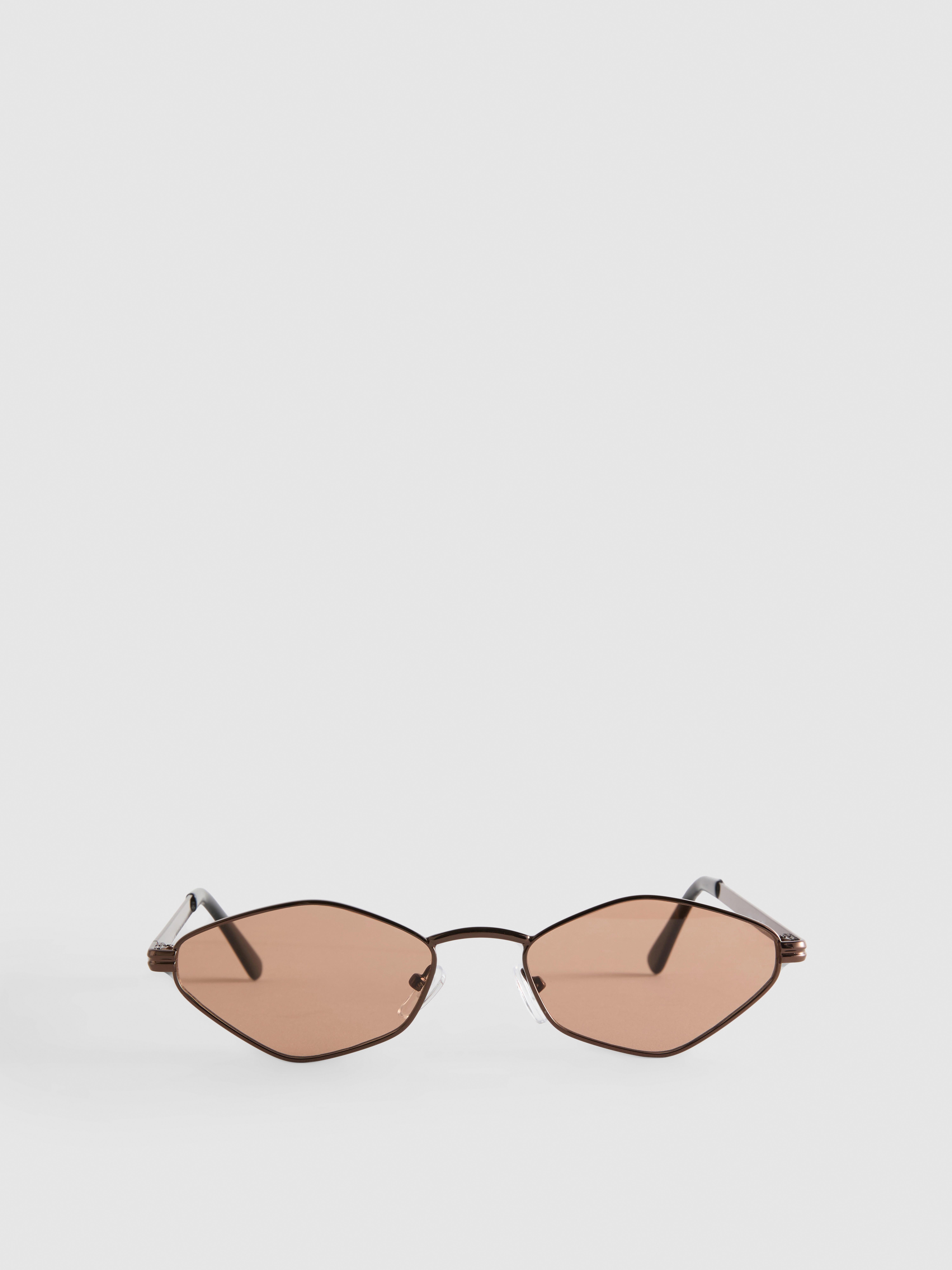 Hexagon Metal Frame Sunglasses