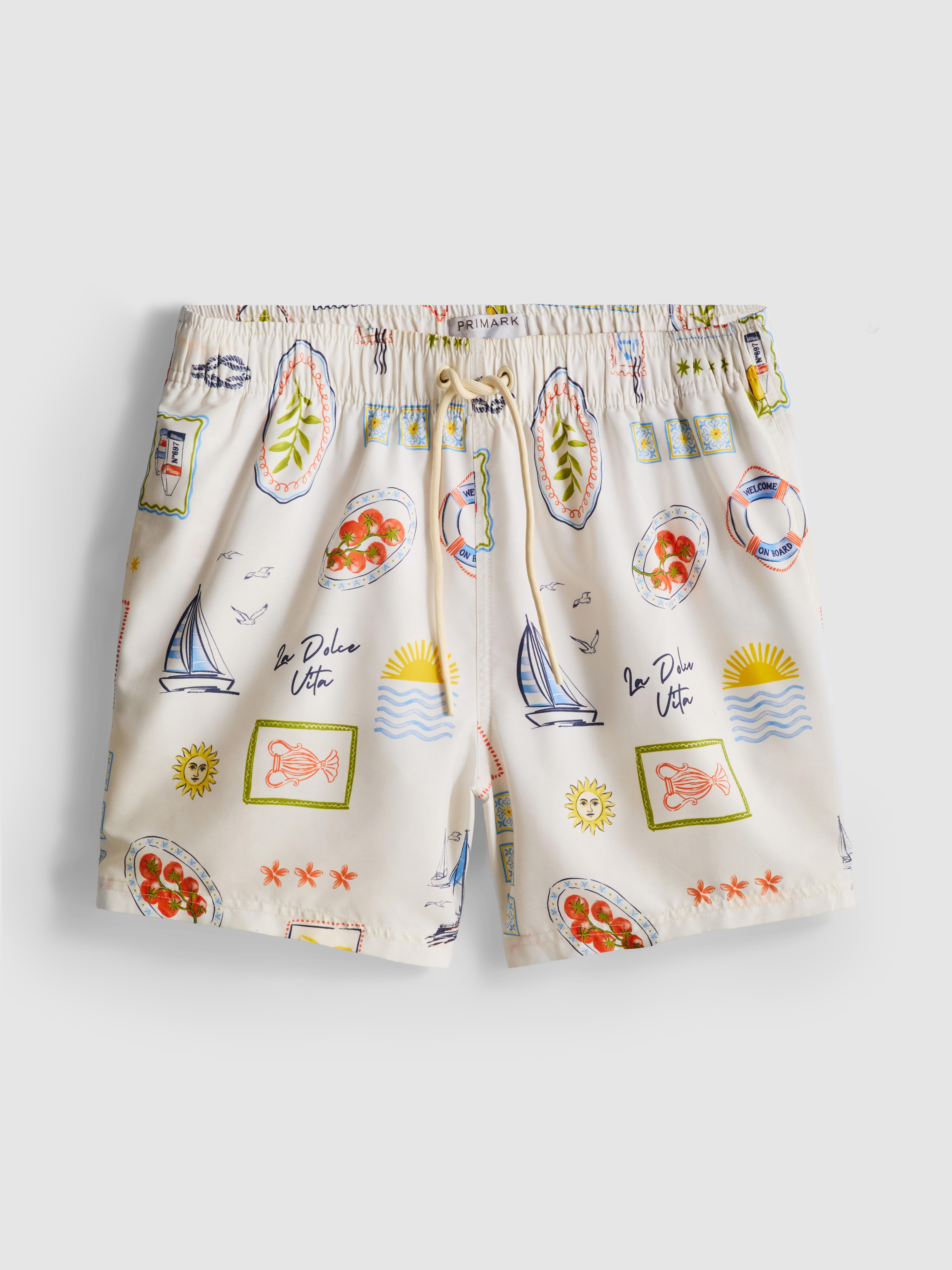 Postcard Swim Shorts