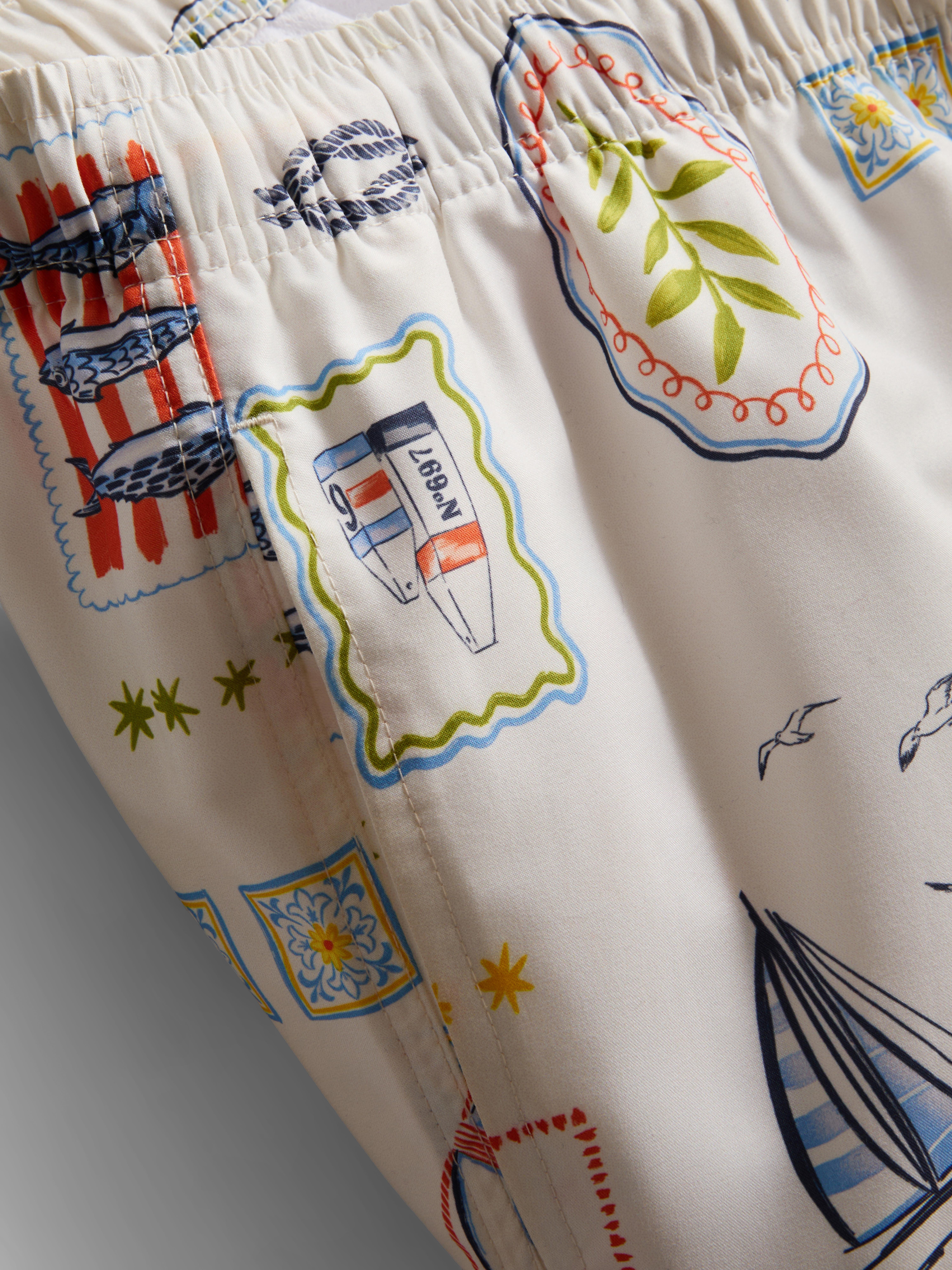 Postcard Swim Shorts