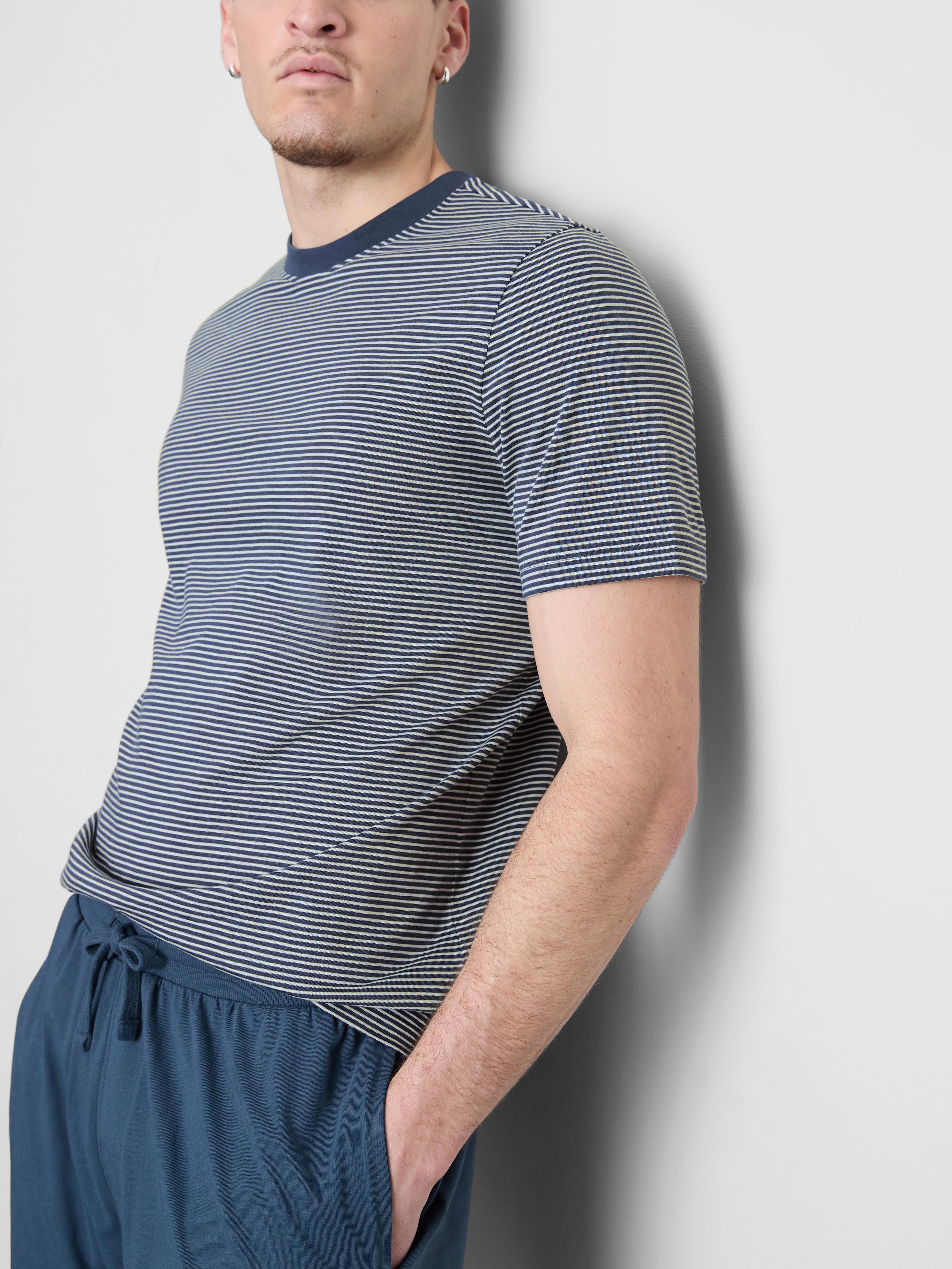 Pyjama short à rayures