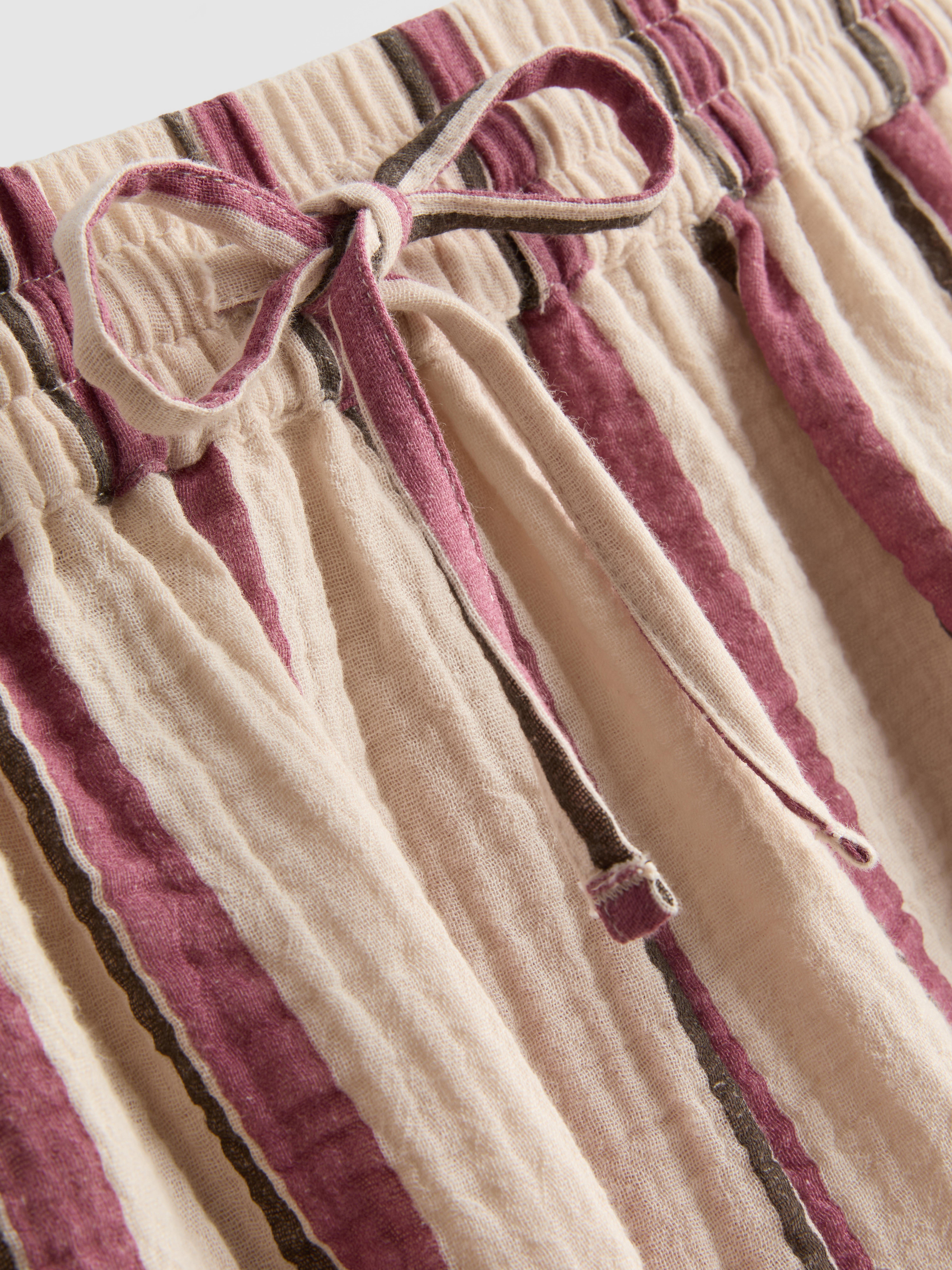 Cotton Muslin Shorts