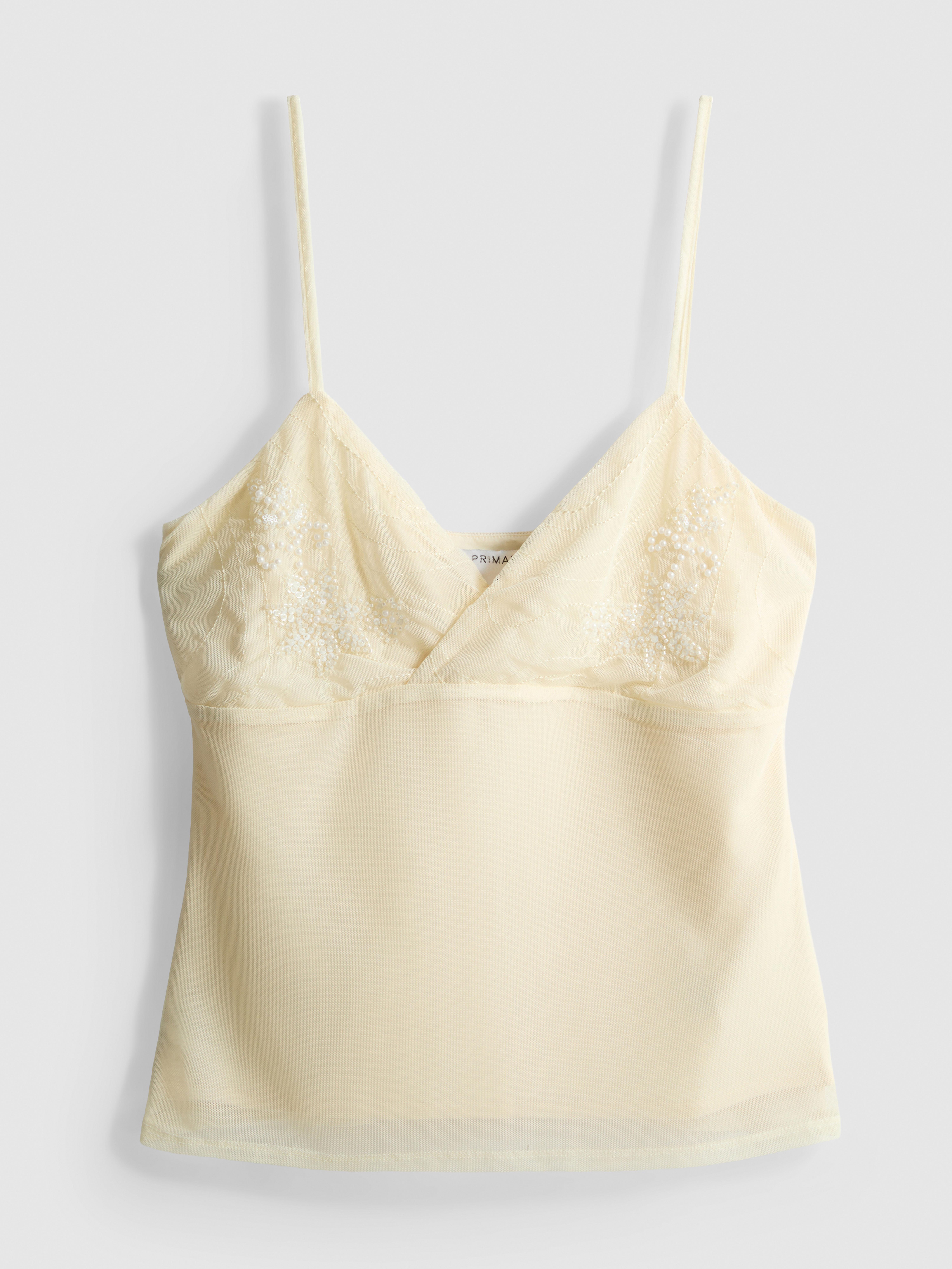 Bead-Detail Cami Top