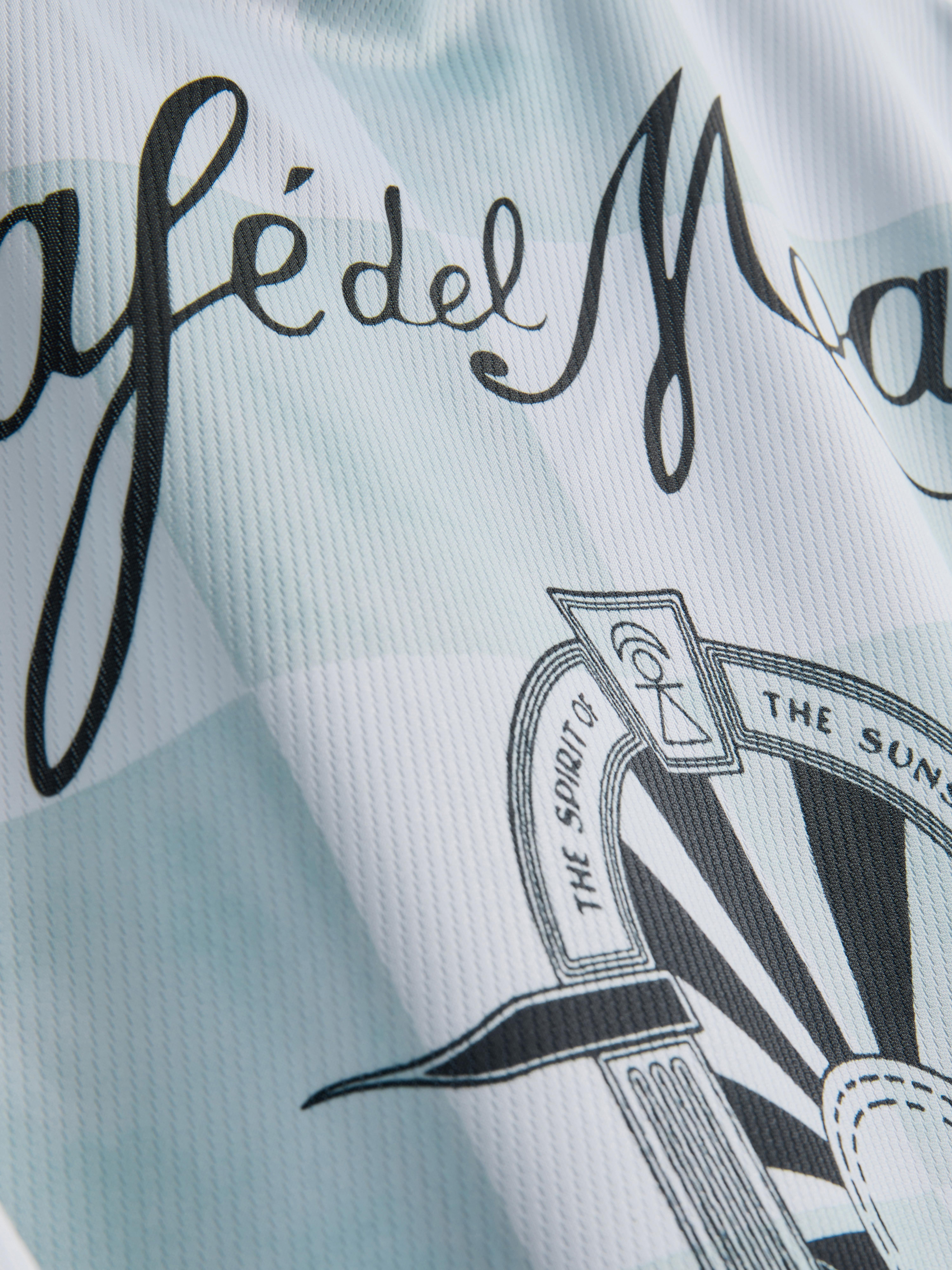 Café del Mar Check Polo Shirt