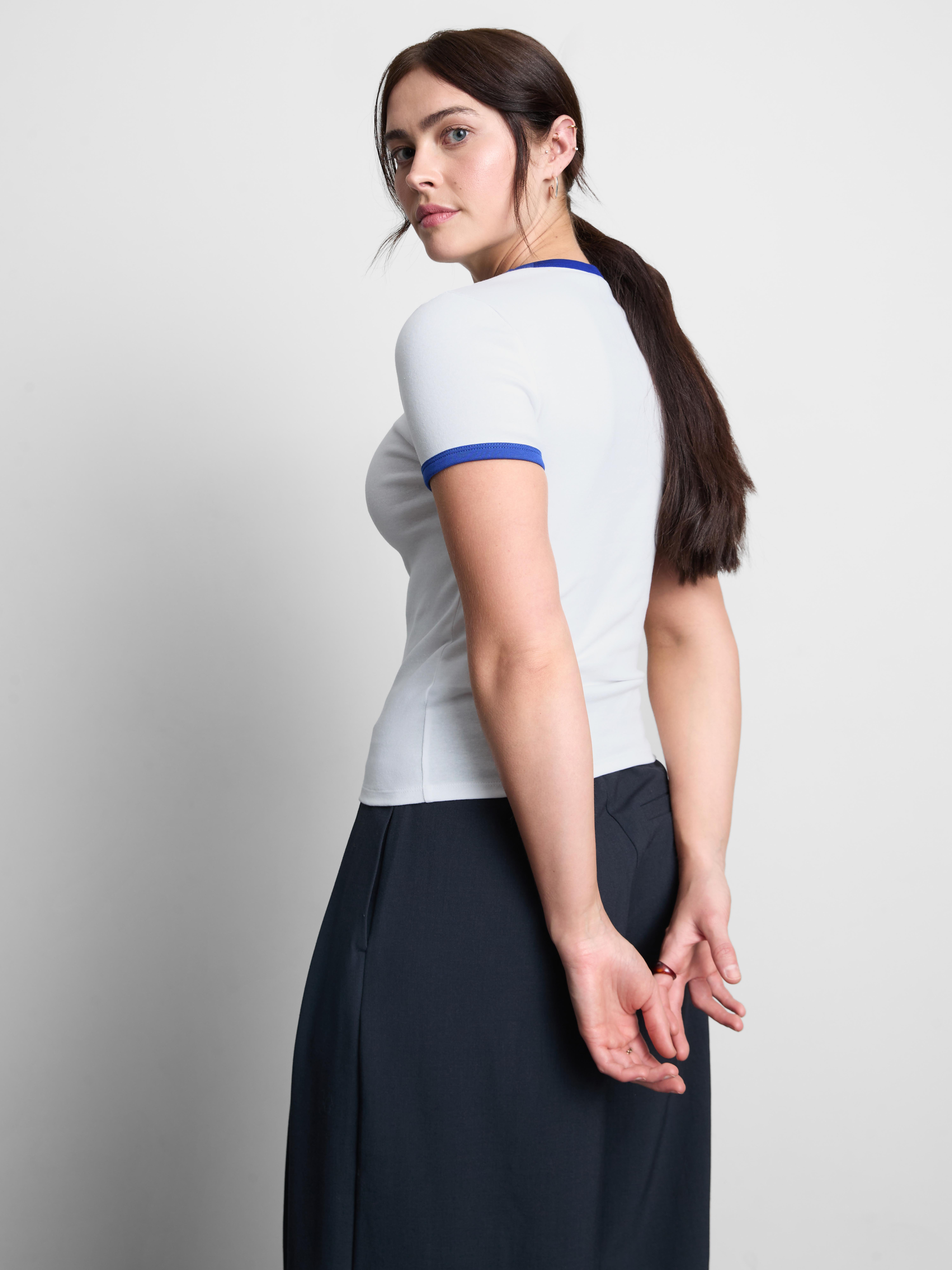 England FC Cotton Rich Ringer Tee