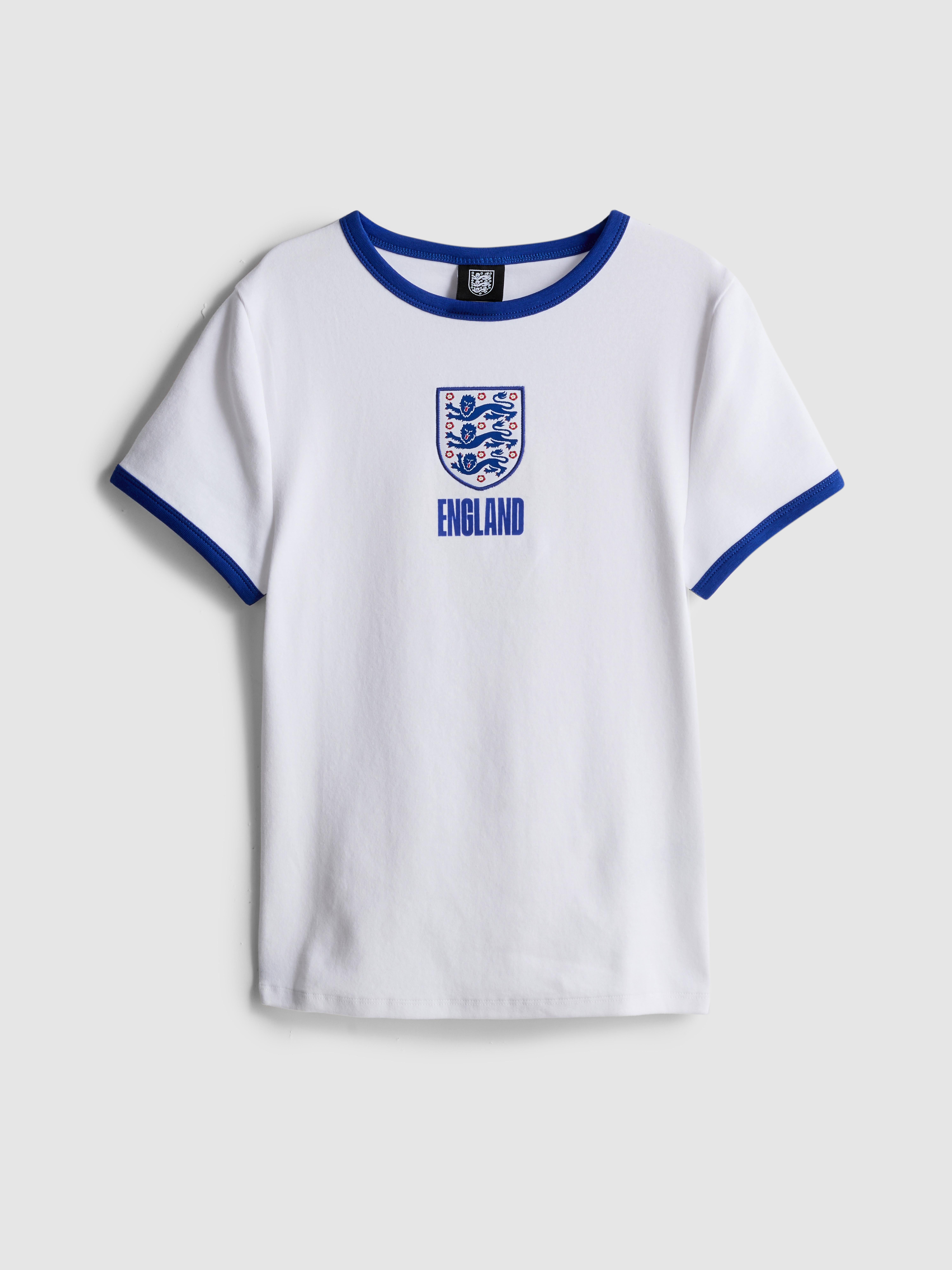 England FC Cotton Rich Ringer Tee