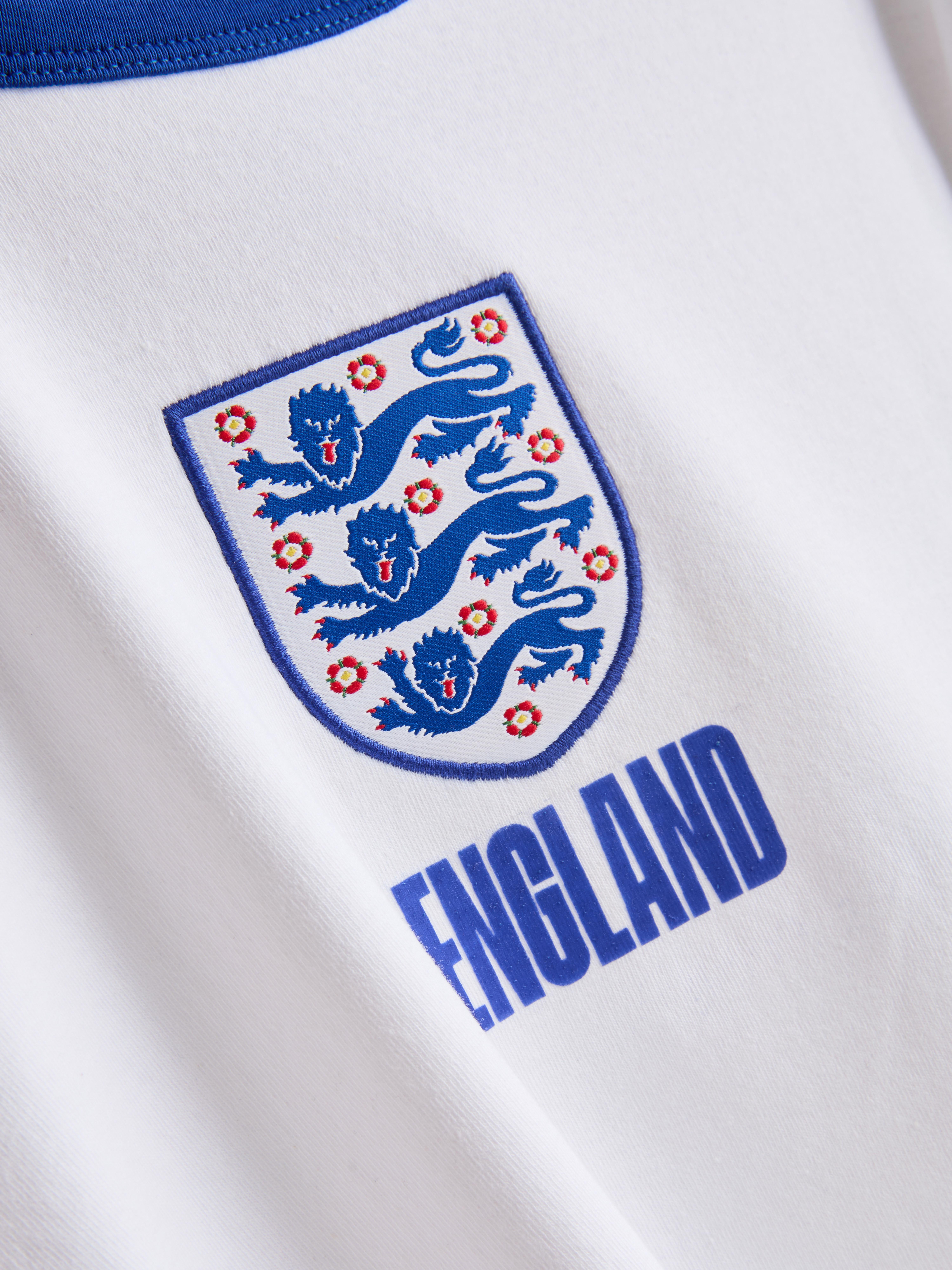 England FC Cotton Rich Ringer Tee