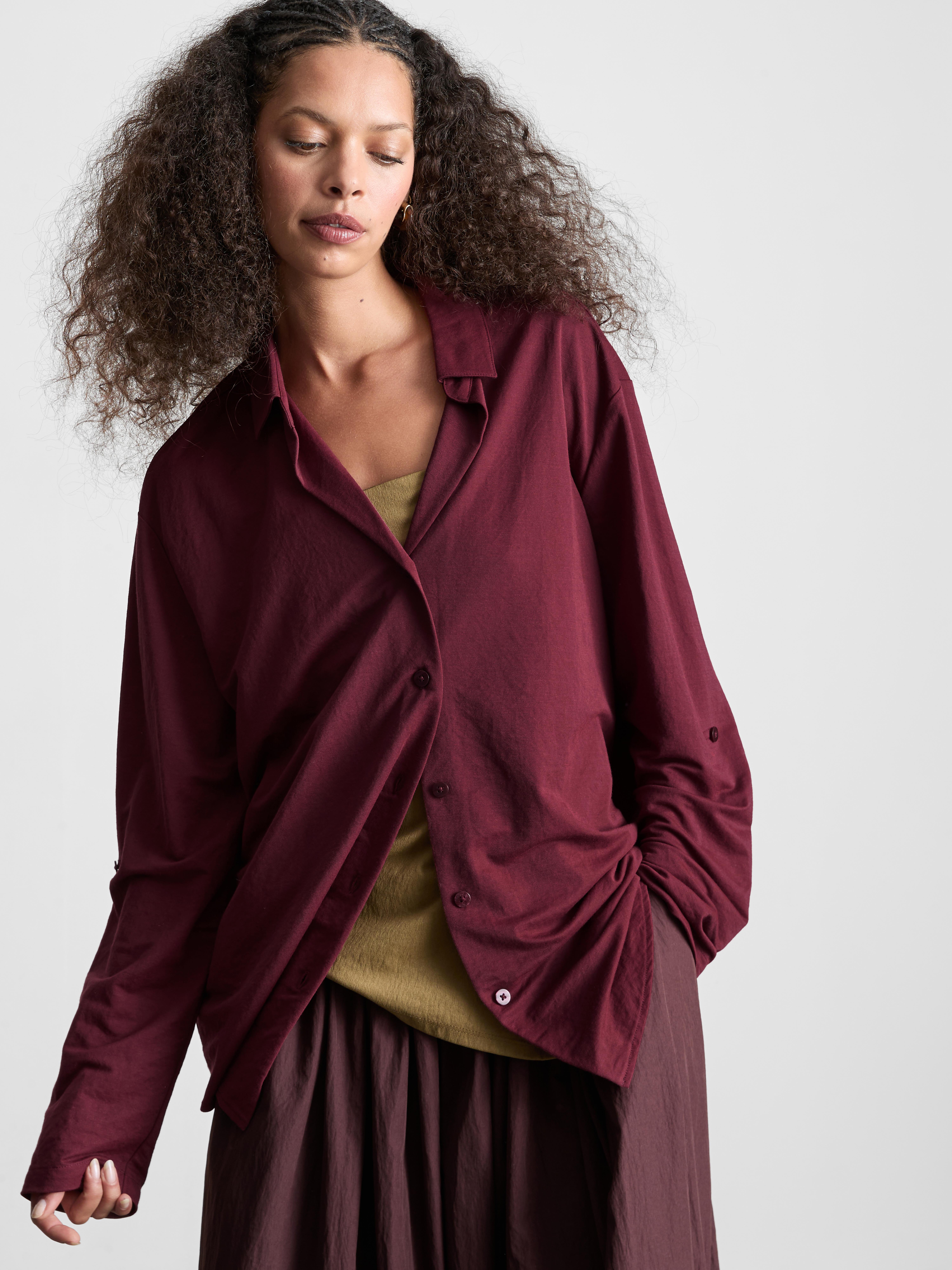 Relaxed Jersey Shirt