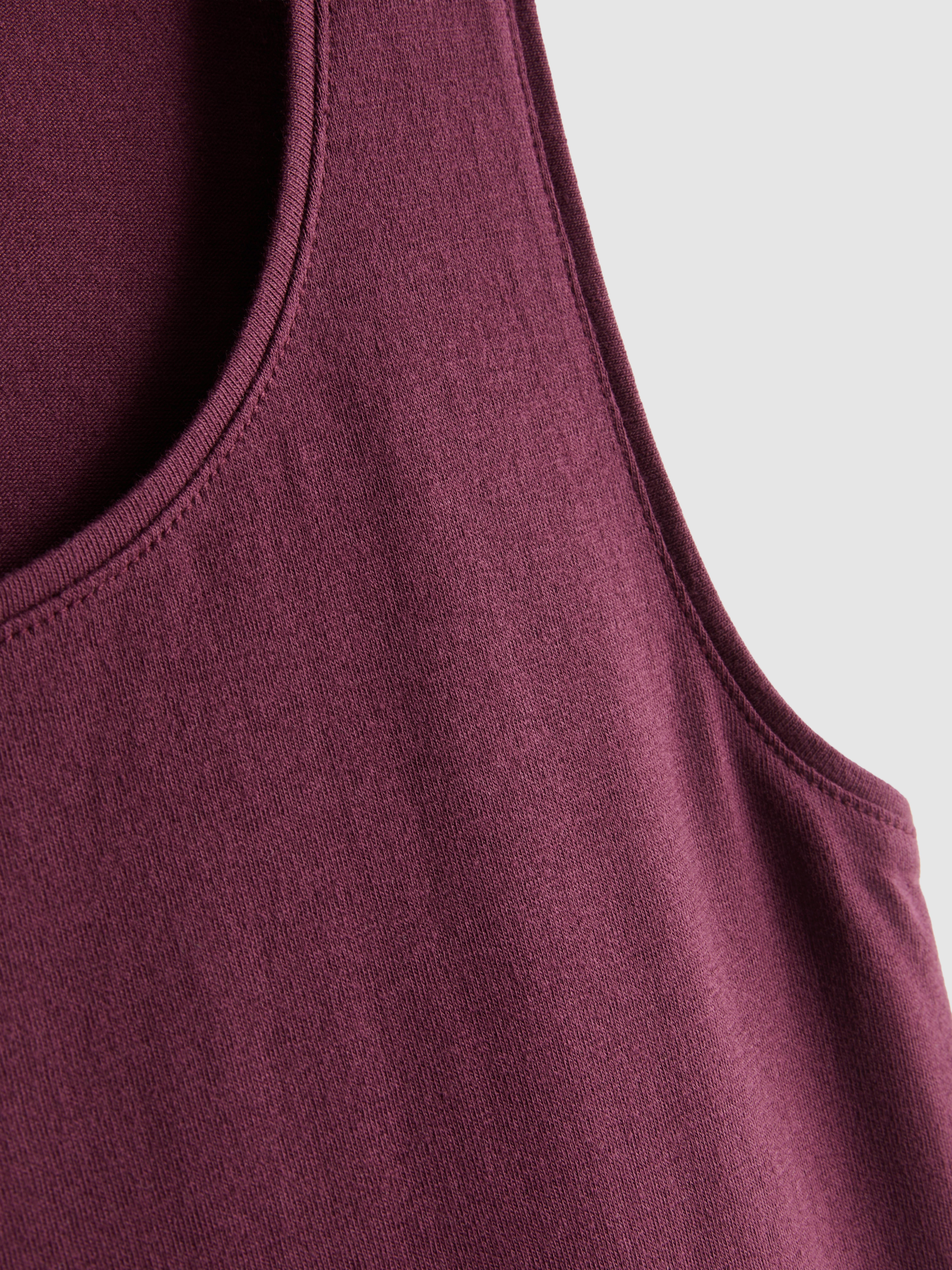 Cotton Rich Stretch Tank