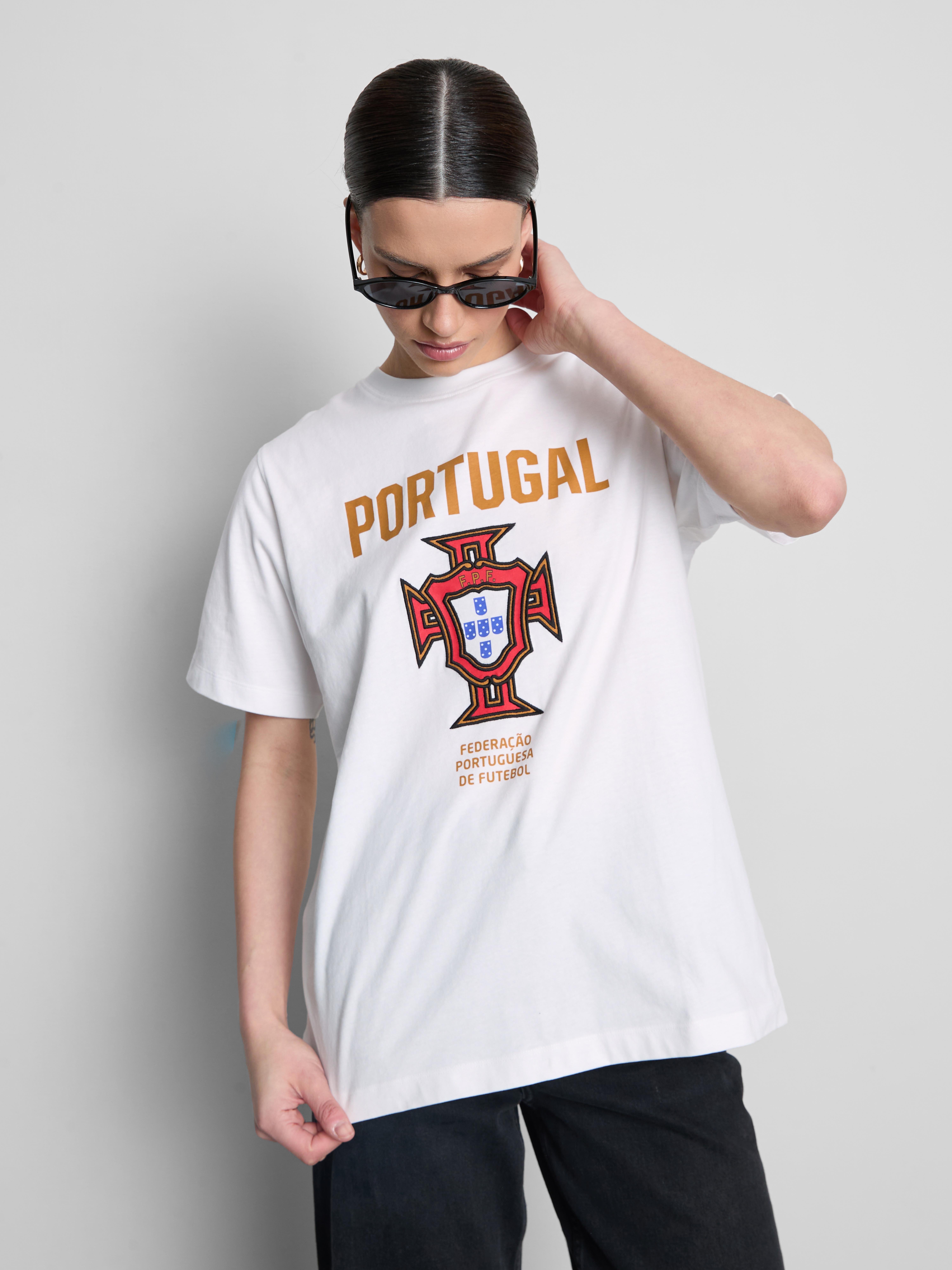 Portugal Cotton Football Tee