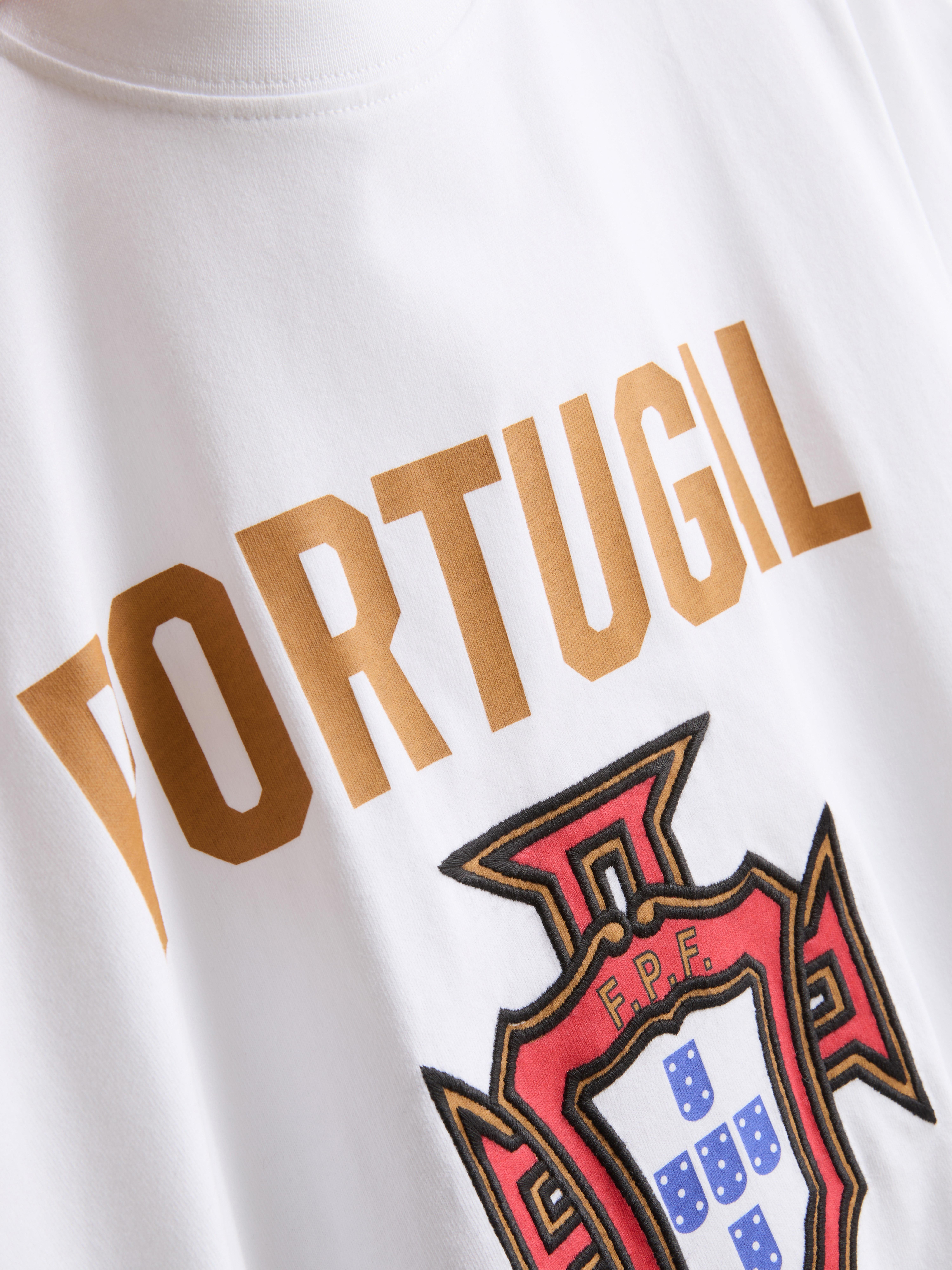 Portugal Cotton Football Tee