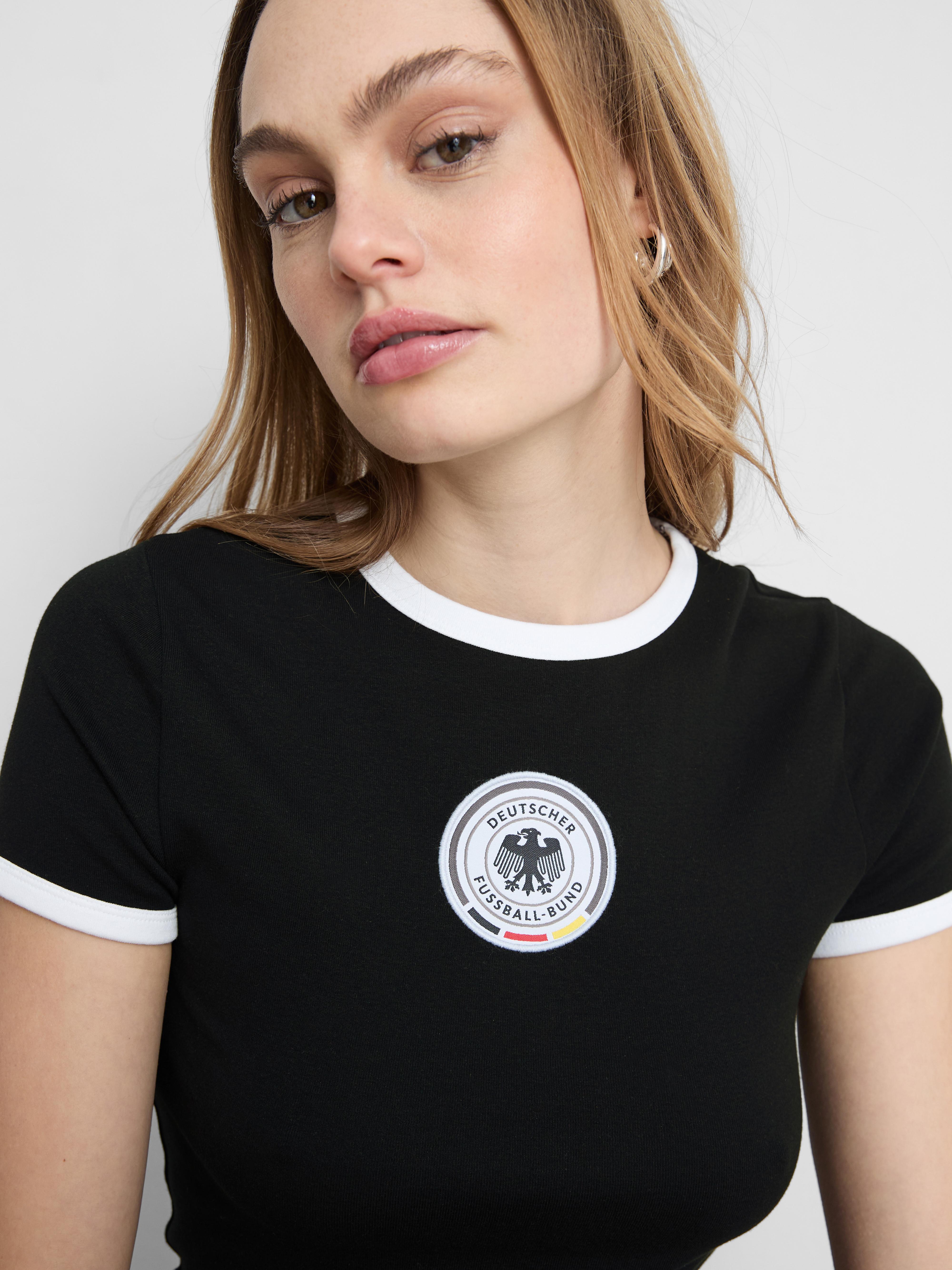 Germany FC Cotton Rich Ringer Tee