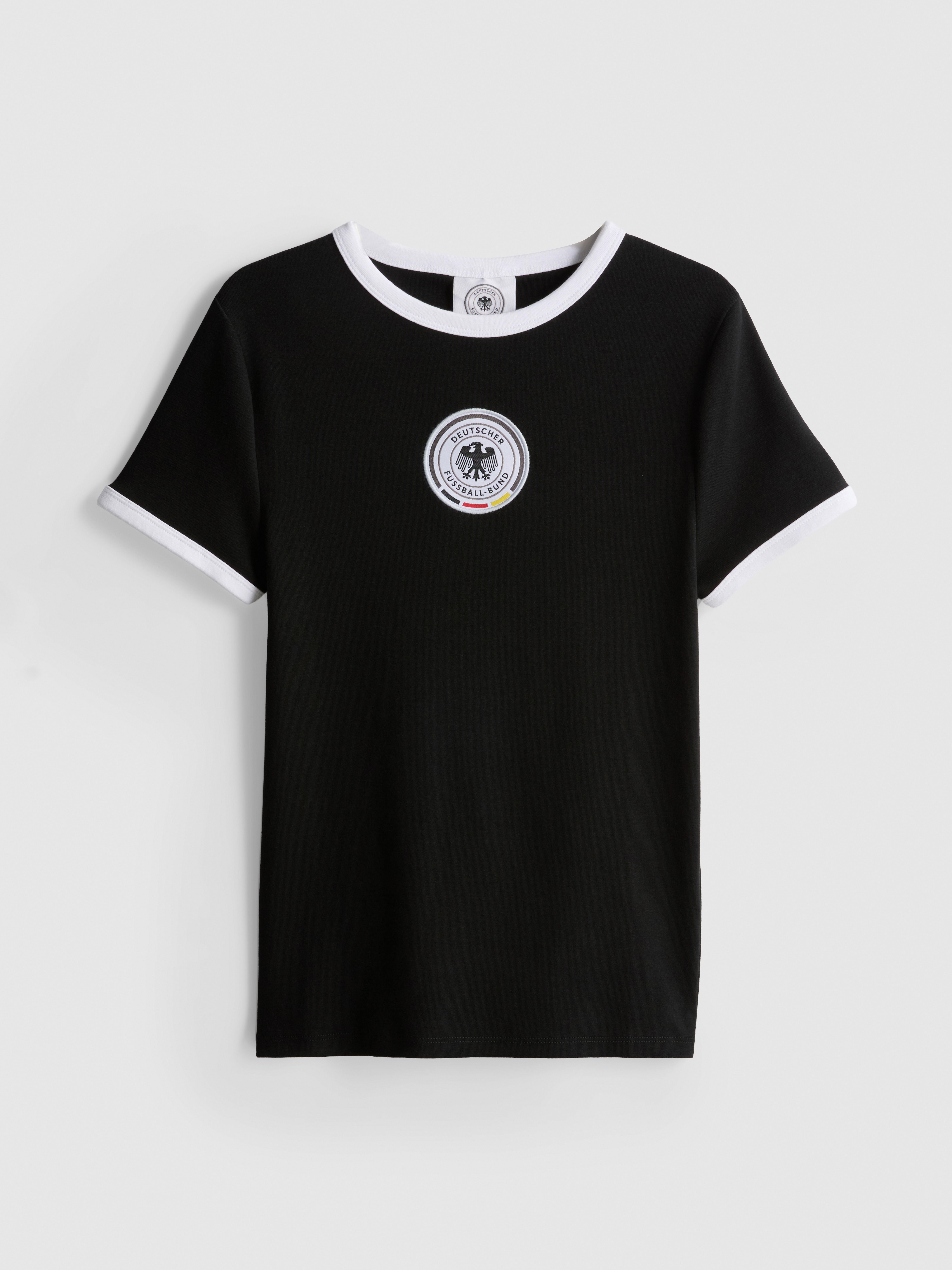 Germany FC Cotton Rich Ringer Tee