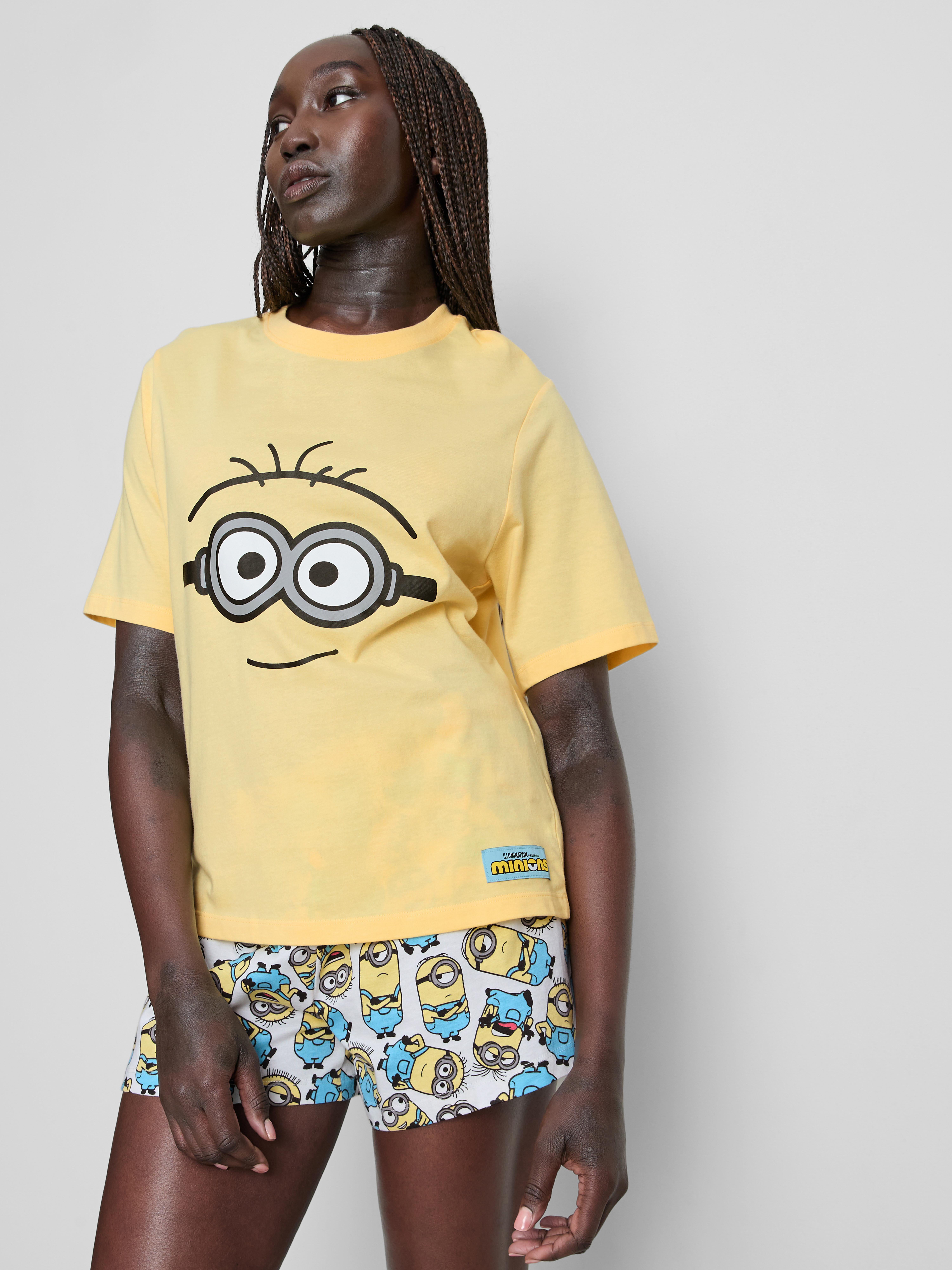 Pyjama familial Moi, moche et méchant Minions pour femme