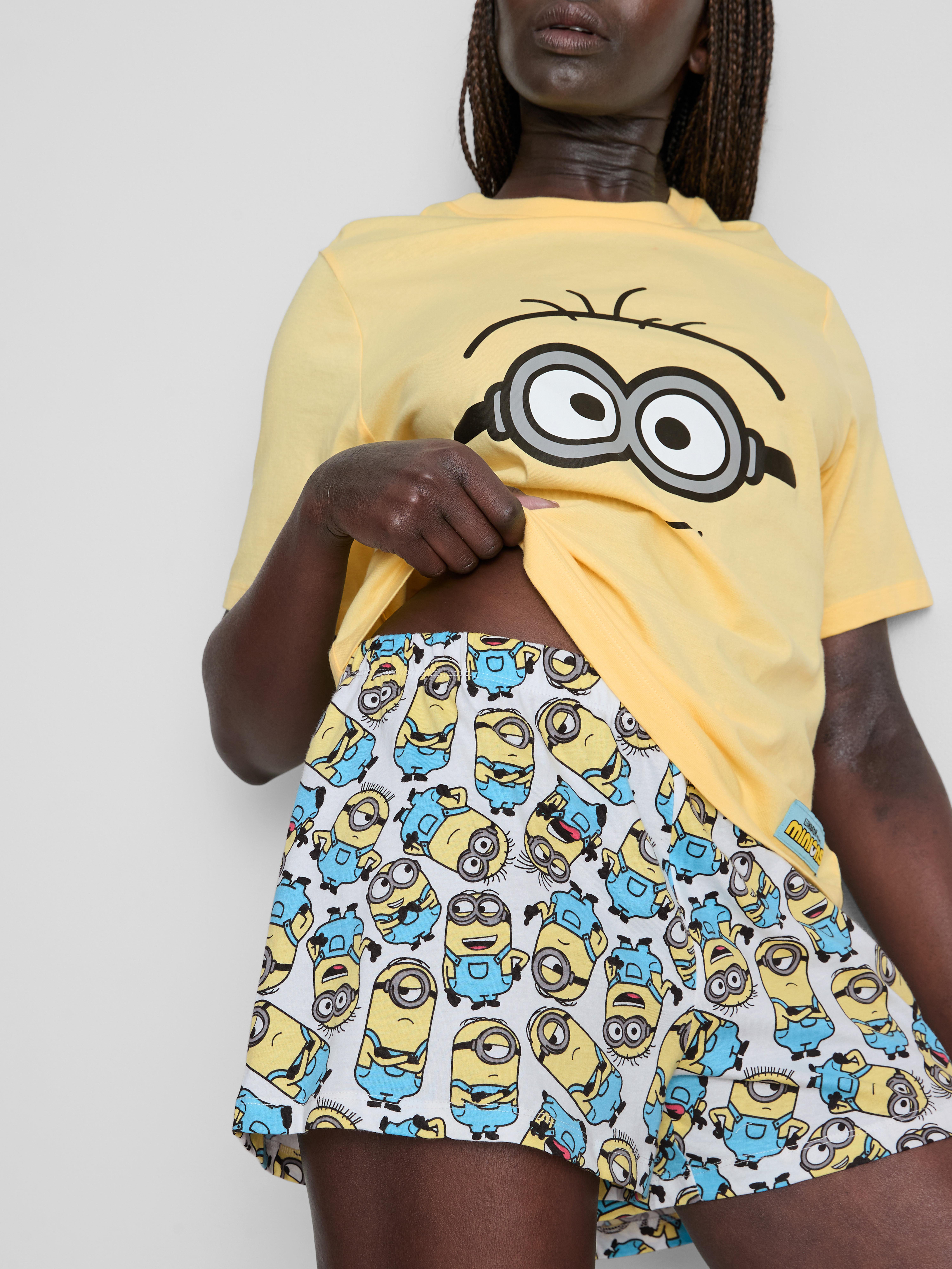 Pyjama familial Moi, moche et méchant Minions pour femme
