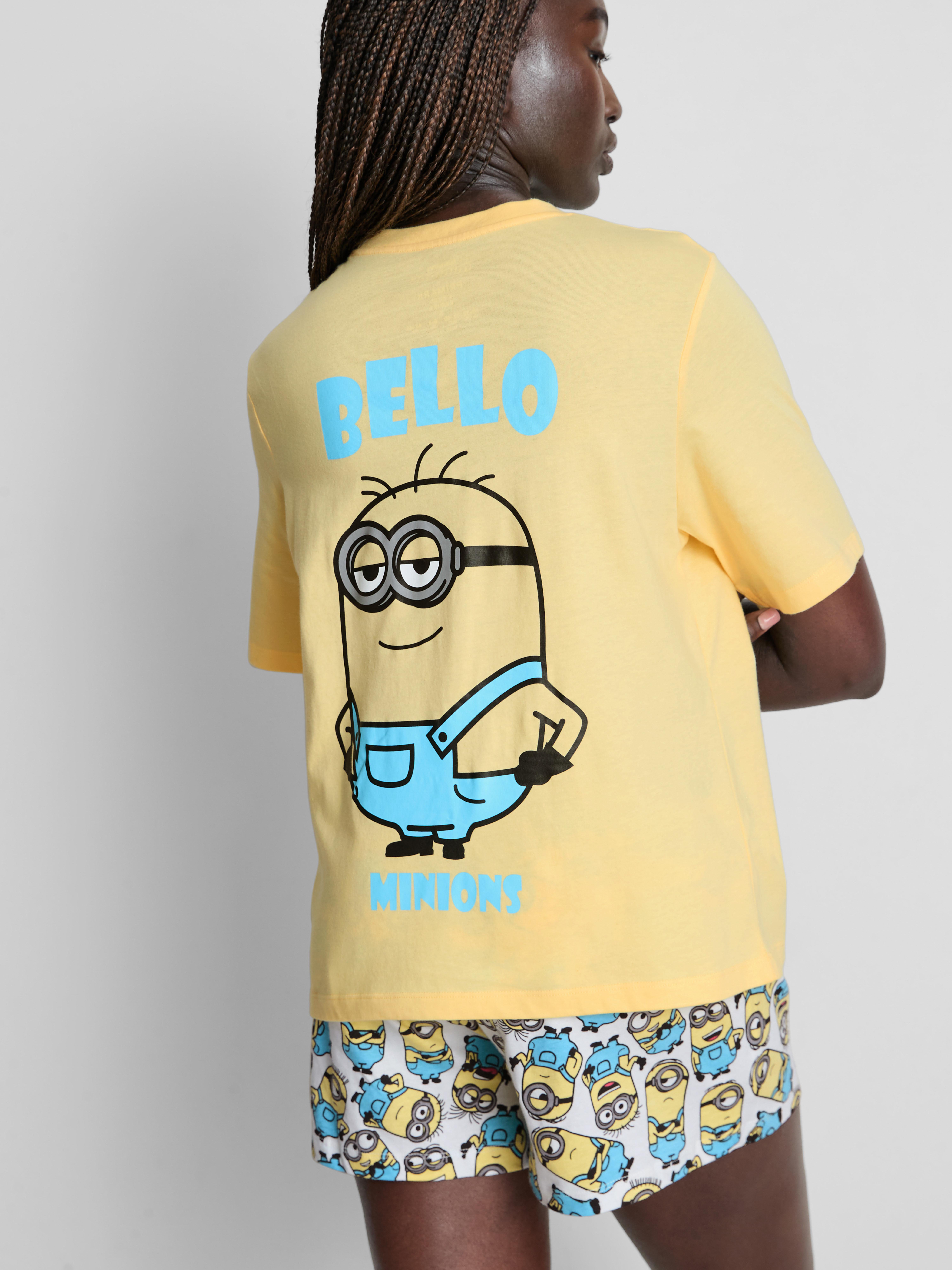 Pyjama familial Moi, moche et méchant Minions pour femme