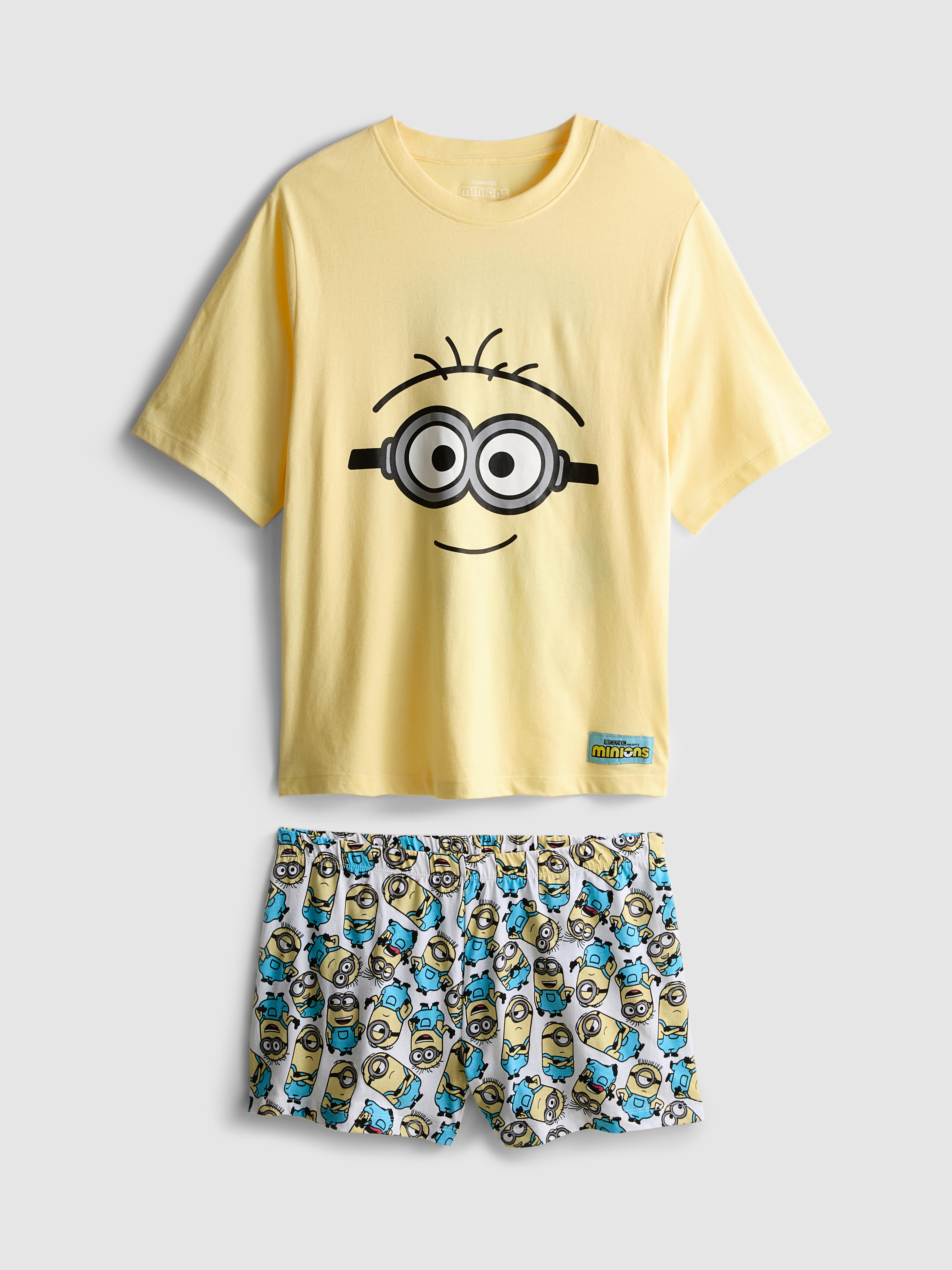 Pyjama familial Moi, moche et méchant Minions pour femme
