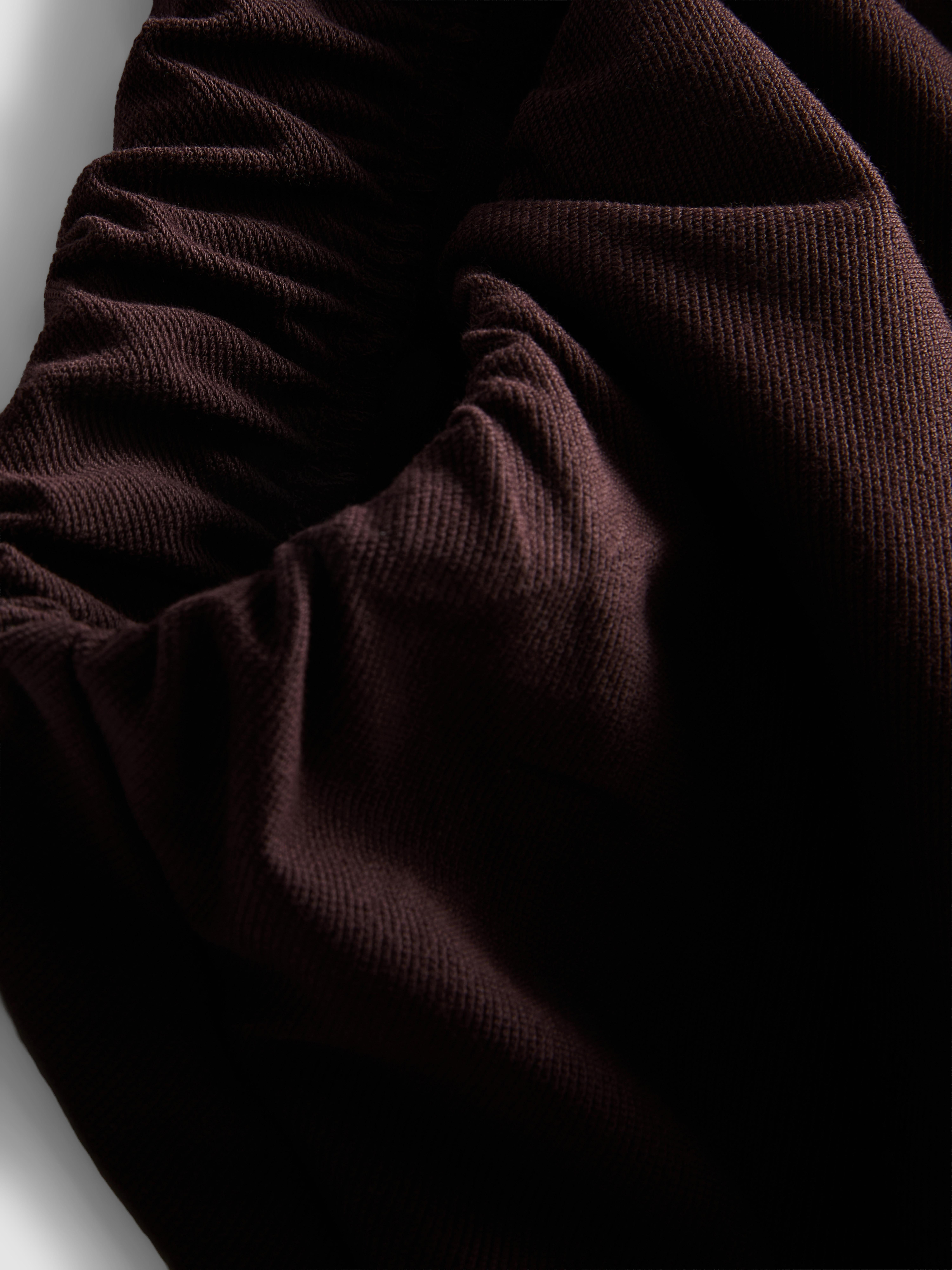 Cotton Blend Wide Leg Drawstring Pants