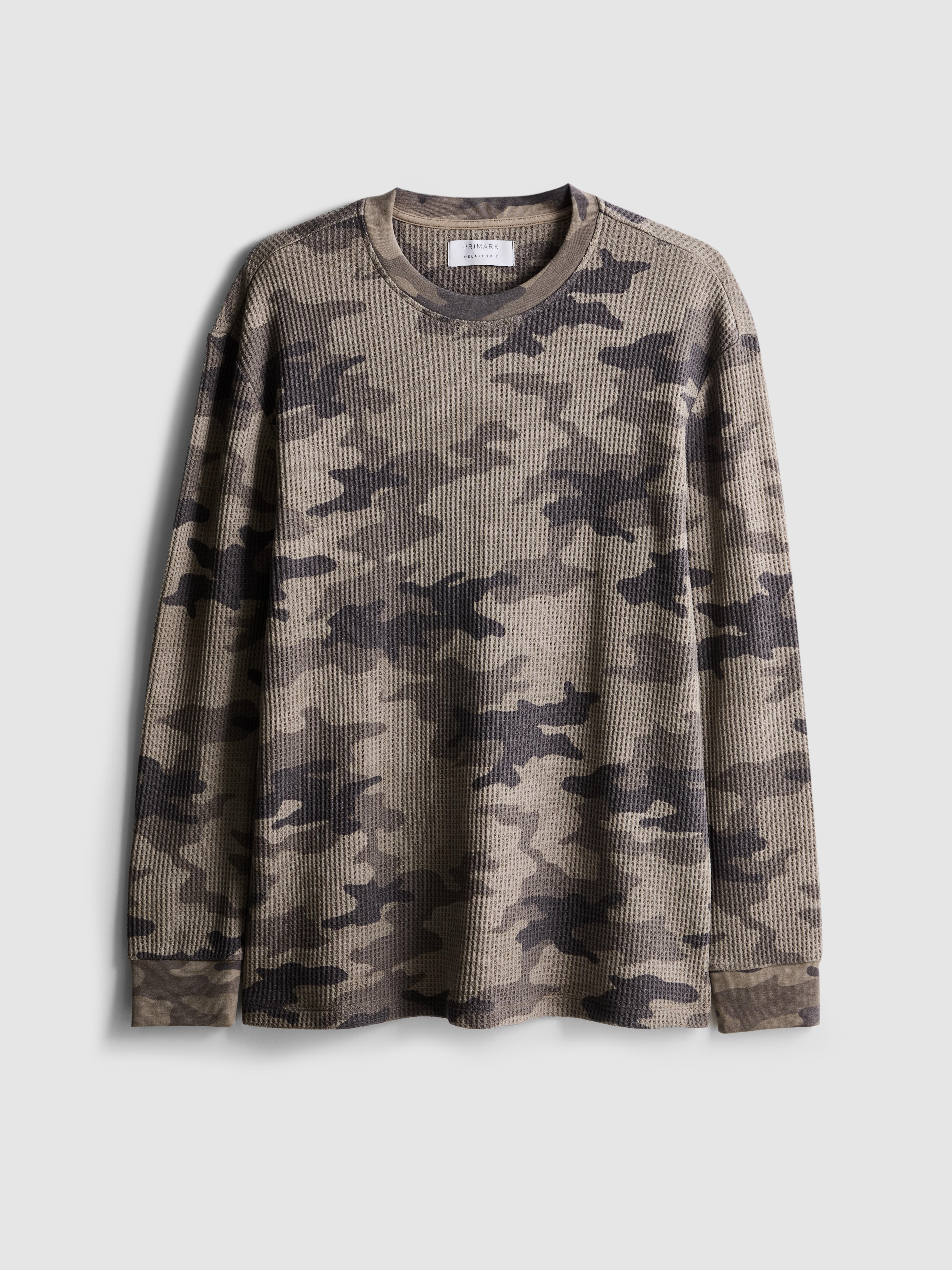 T-shirt moro o waflowej fakturze