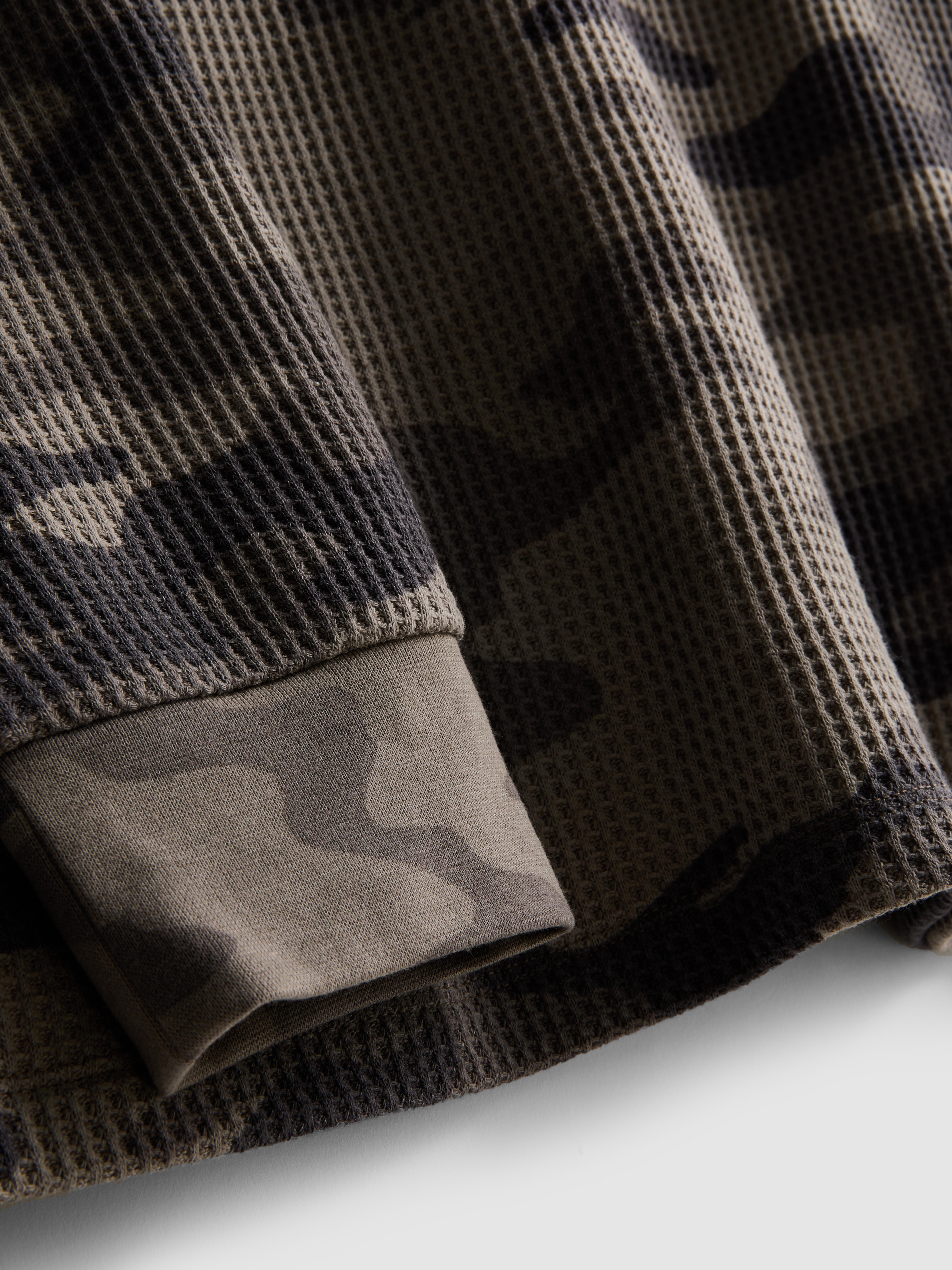 T-shirt moro o waflowej fakturze