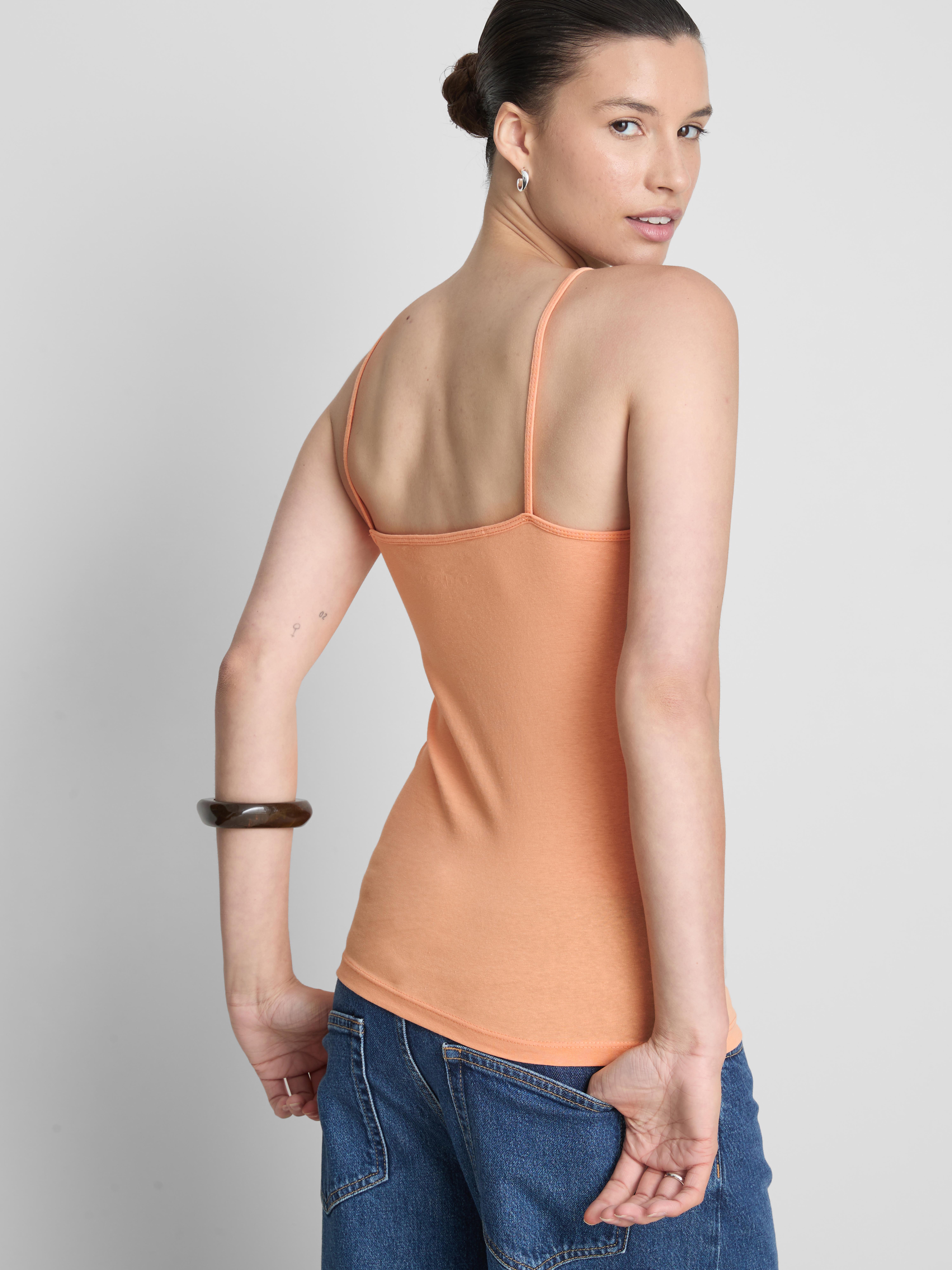 Cotton Rich Stretch Cami Top