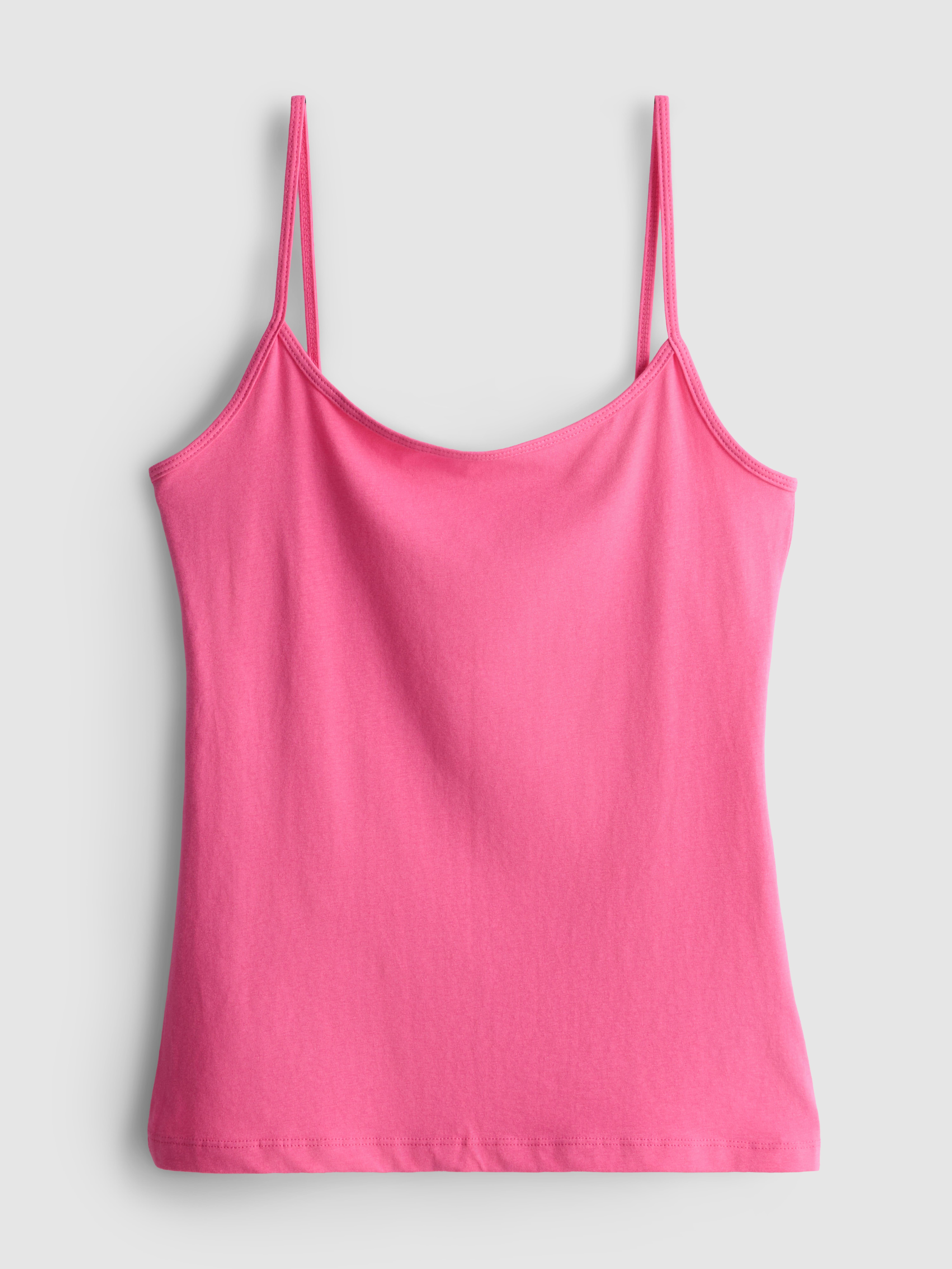 Cotton Rich Stretch Cami Top