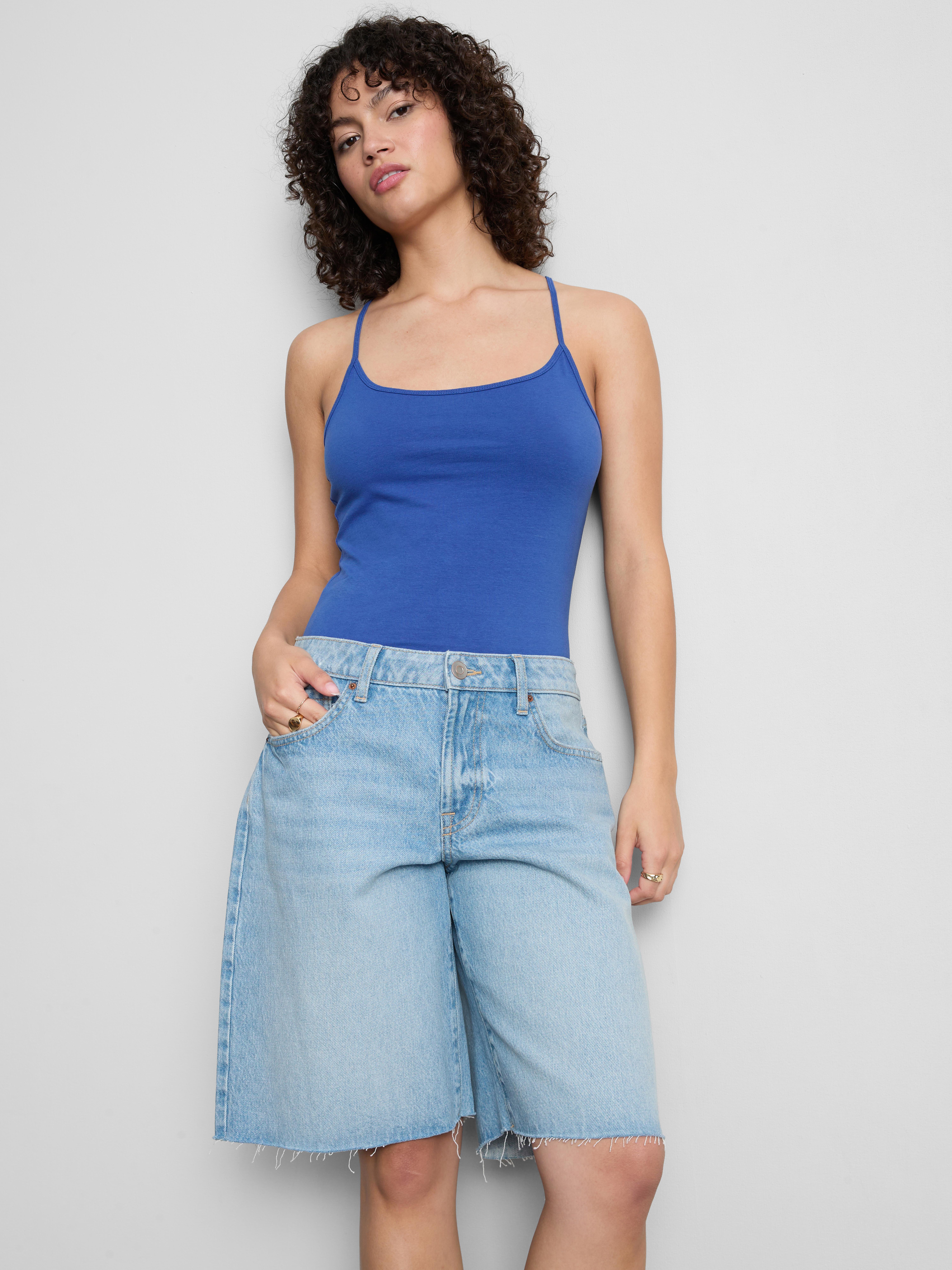 Cotton Rich Stretch Cami Top