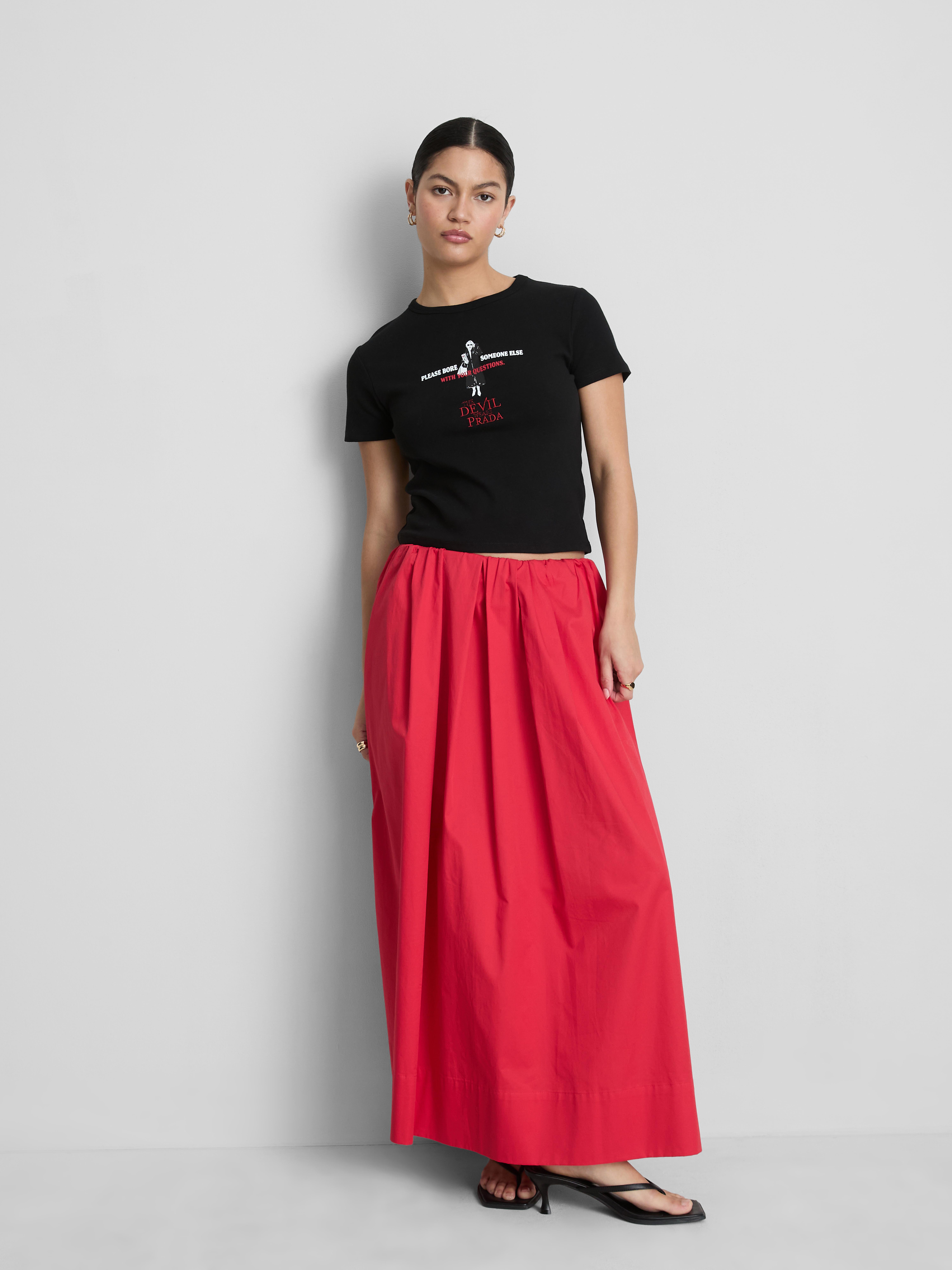 „Der Teufel trägt Prada“ Baby-T-Shirt mit Grafik und hohem Baumwollanteil