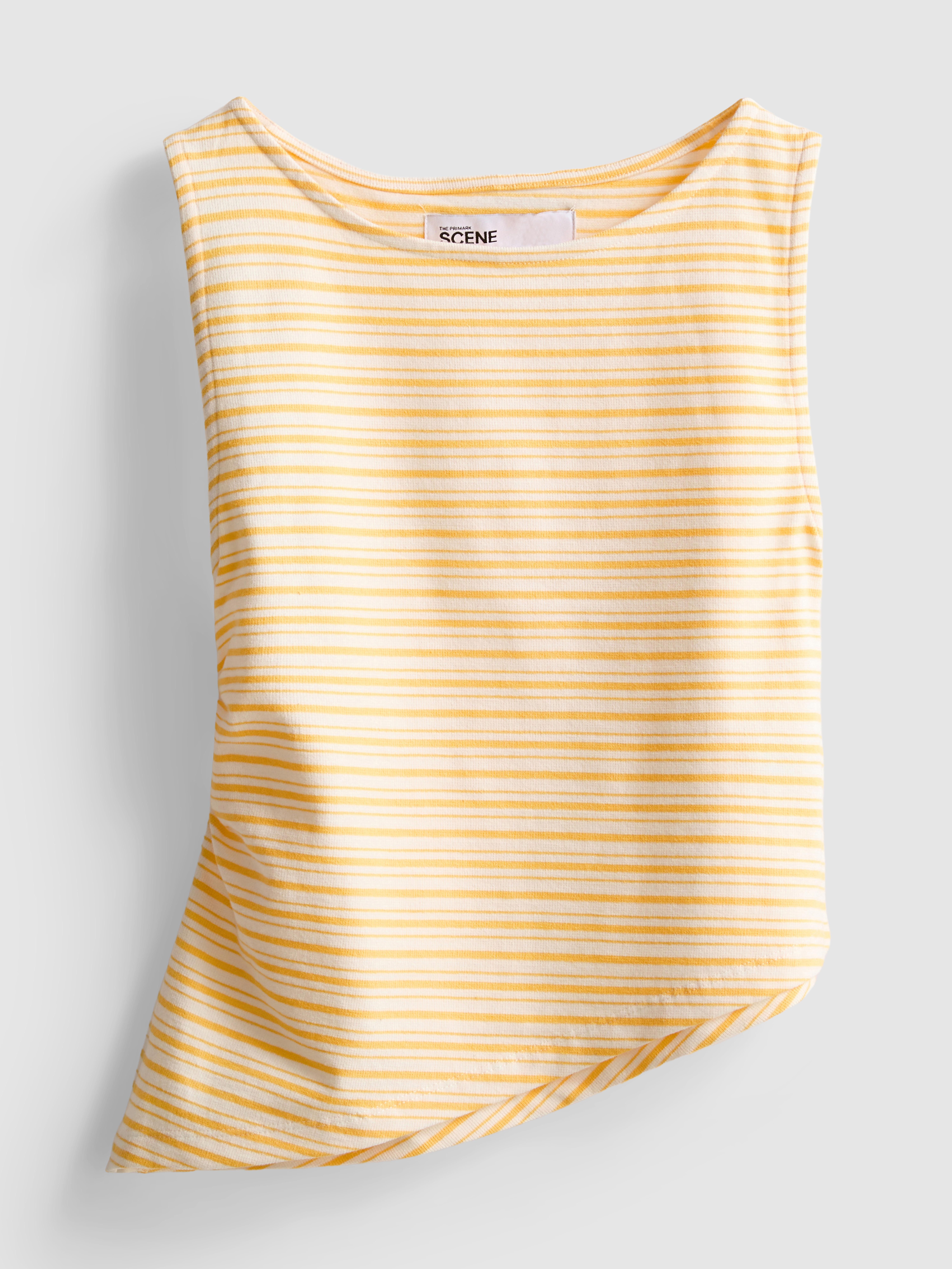 The Primark Scene | Asymmetric Stripe Tank Top