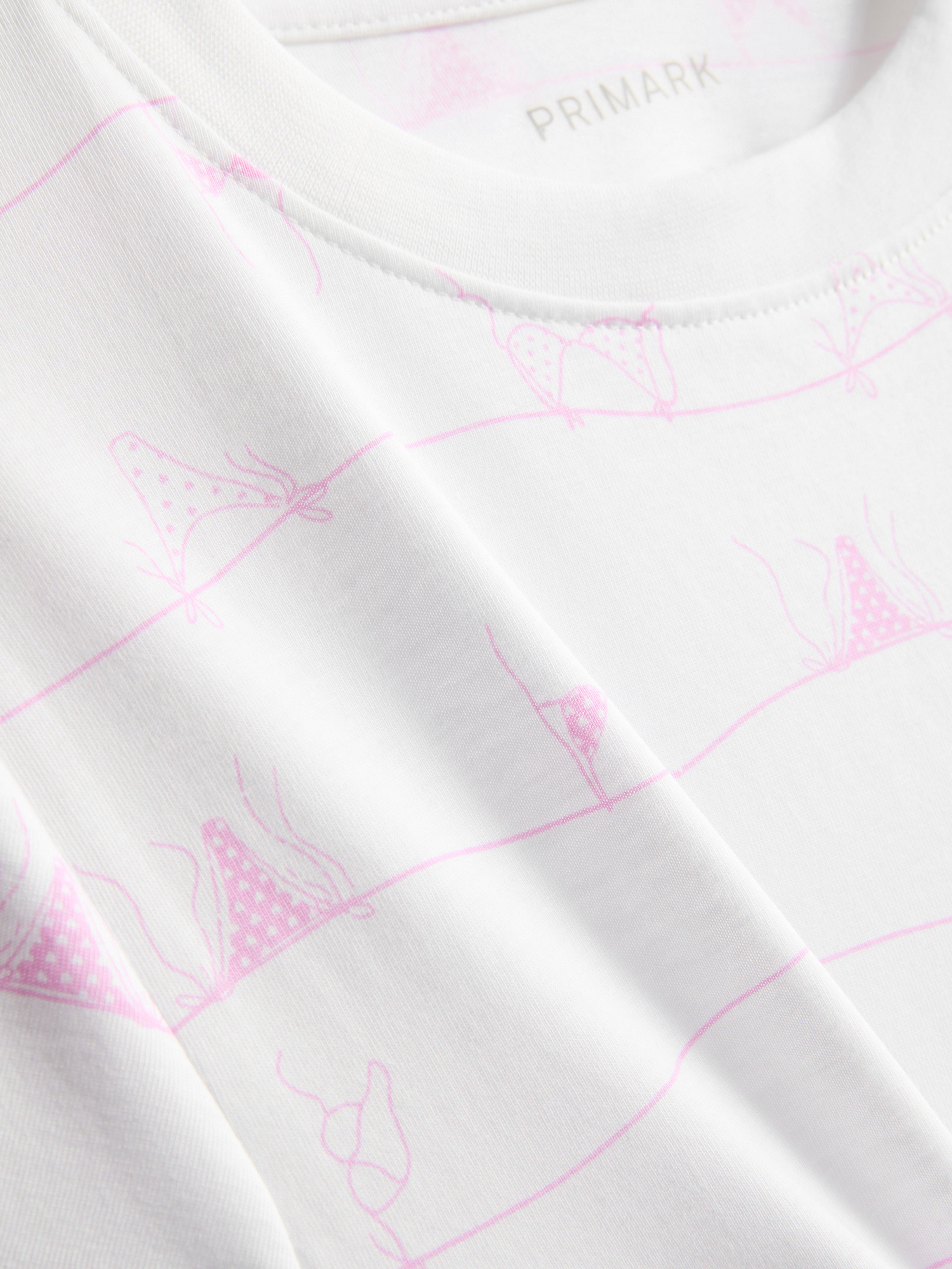 Pure Cotton Patterned T-Shirt