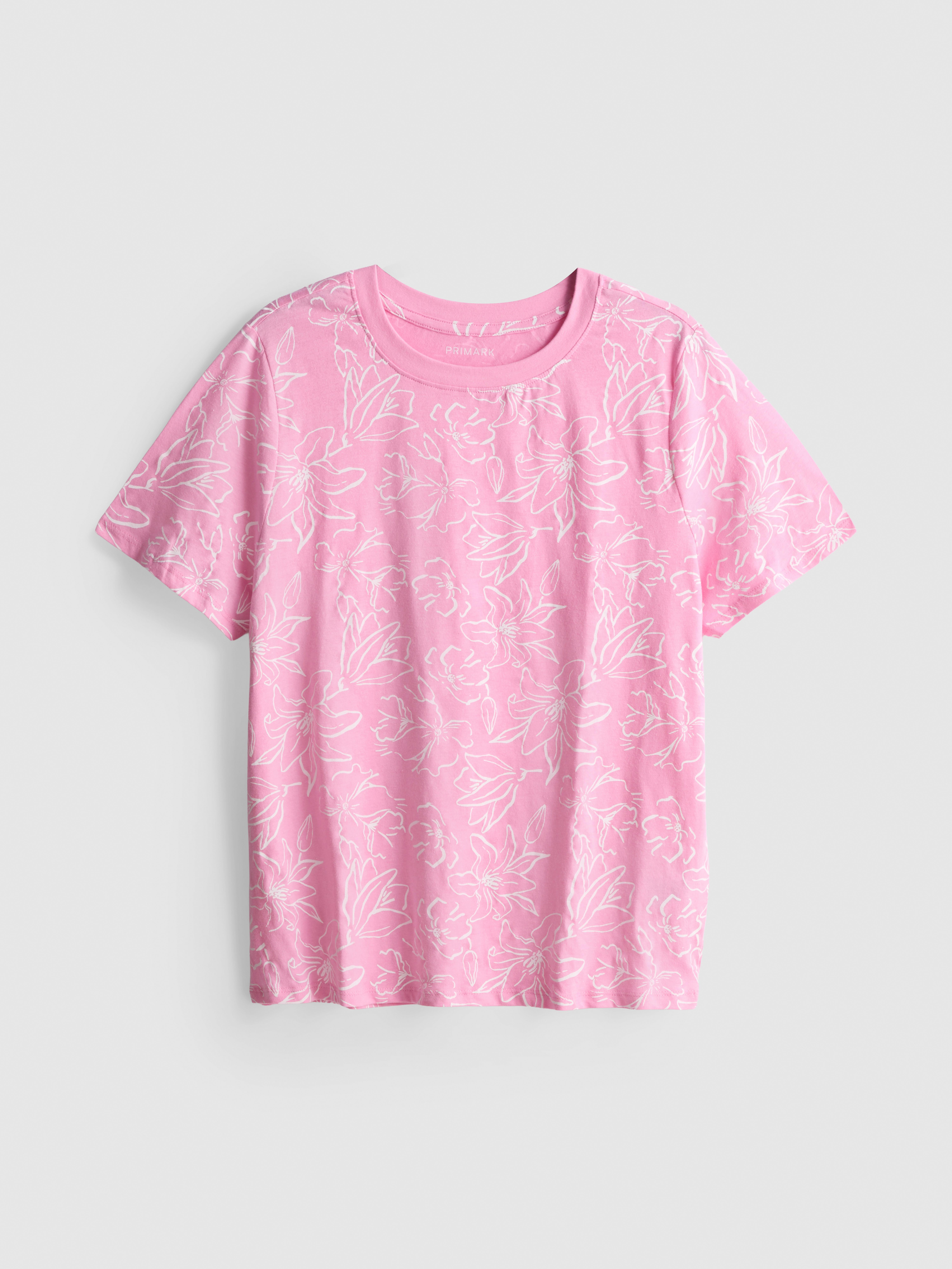 Pure Cotton Patterned T-Shirt