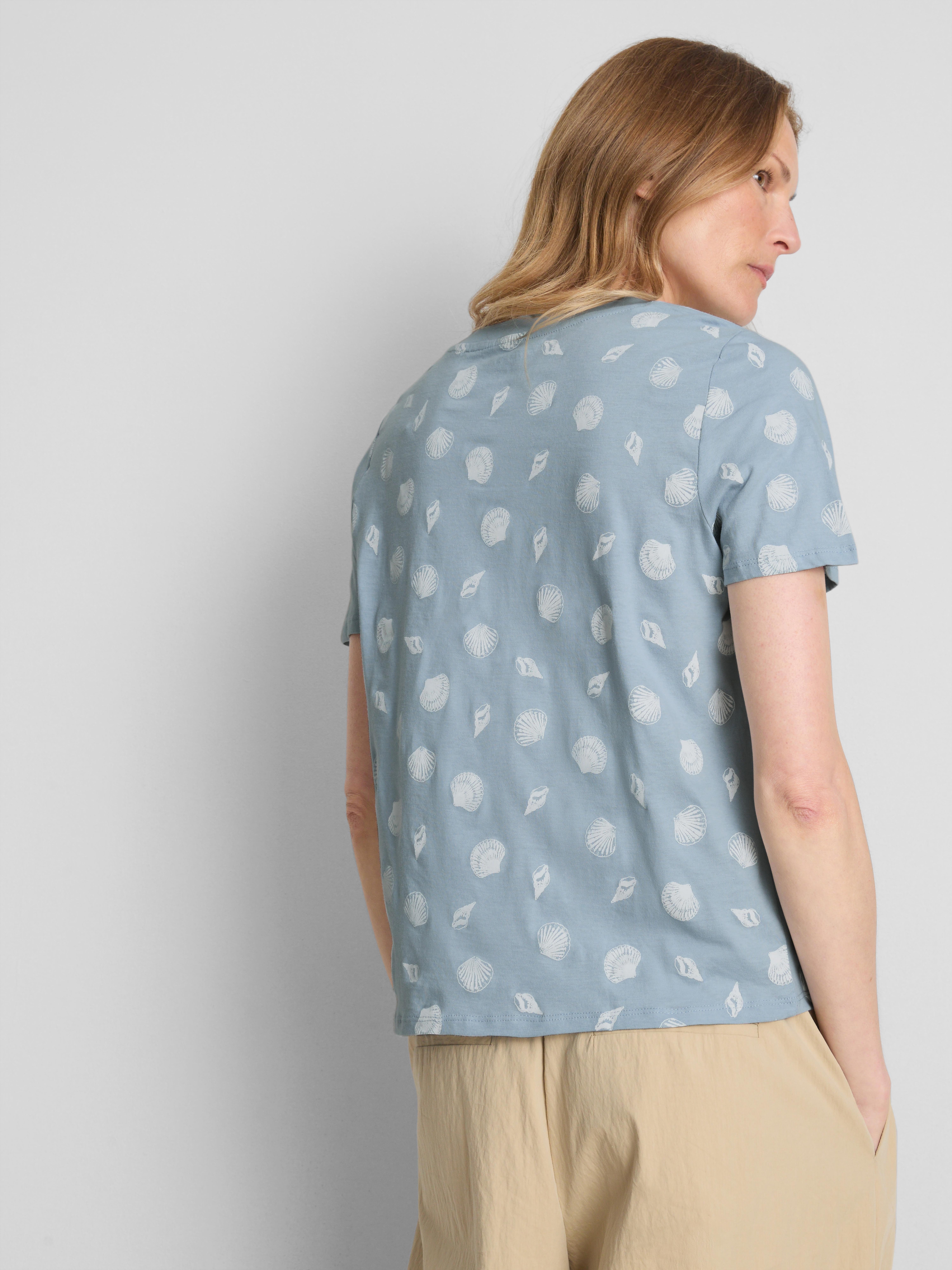 Pure Cotton Patterned T-Shirt