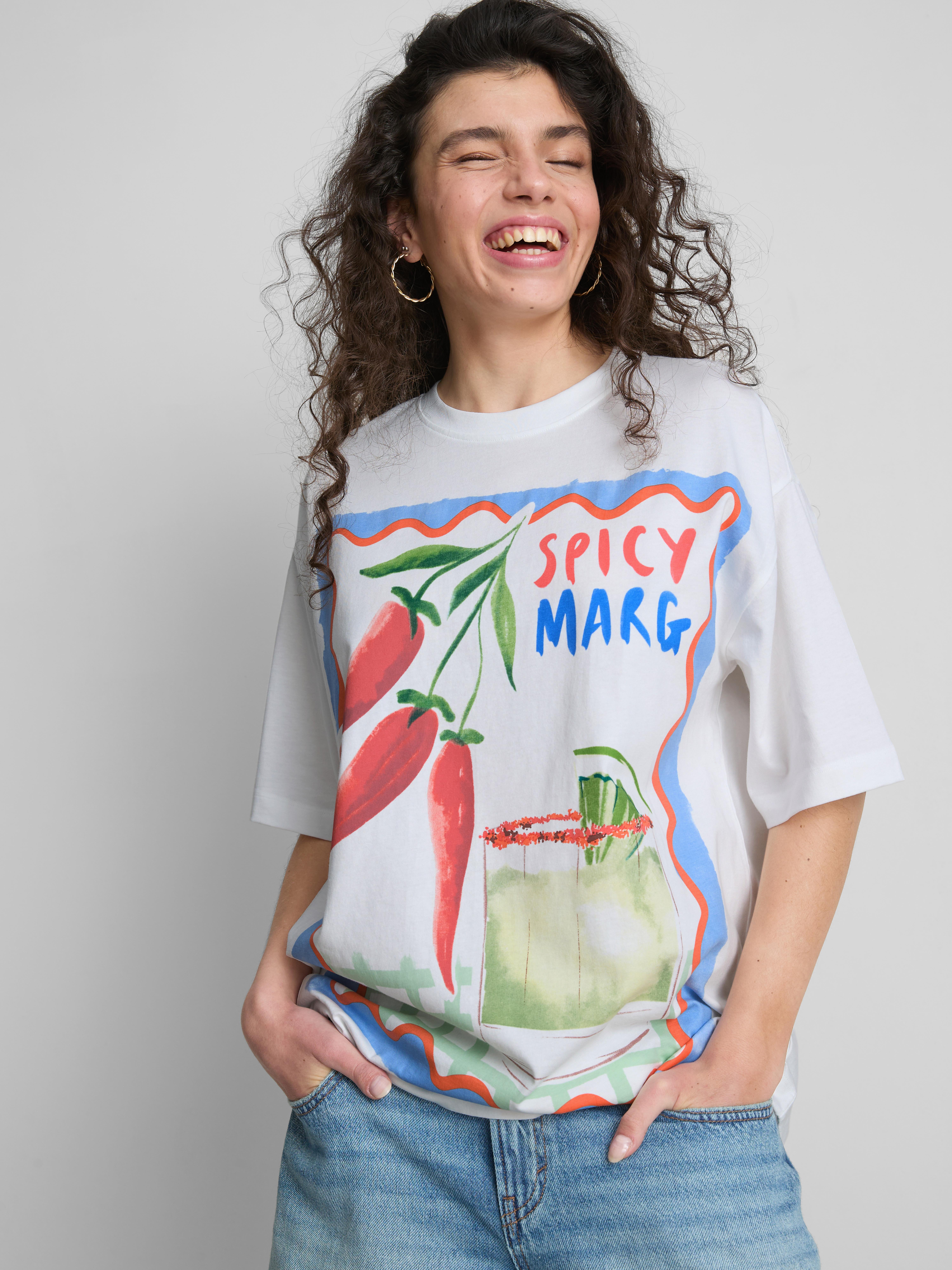 The Primark Scene | Oversized Cotton Margarita Tee