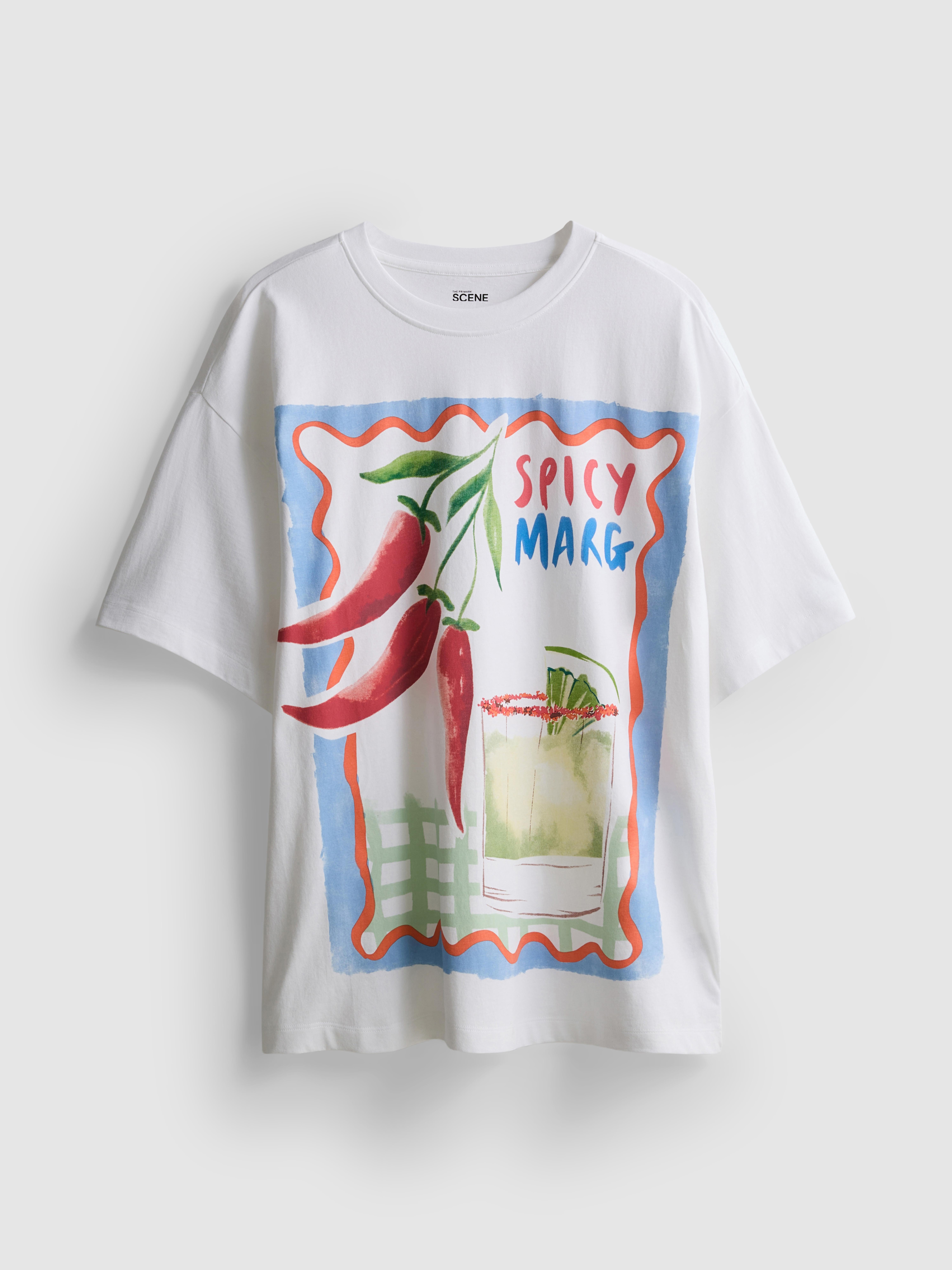 The Primark Scene | Oversized Cotton Margarita Tee