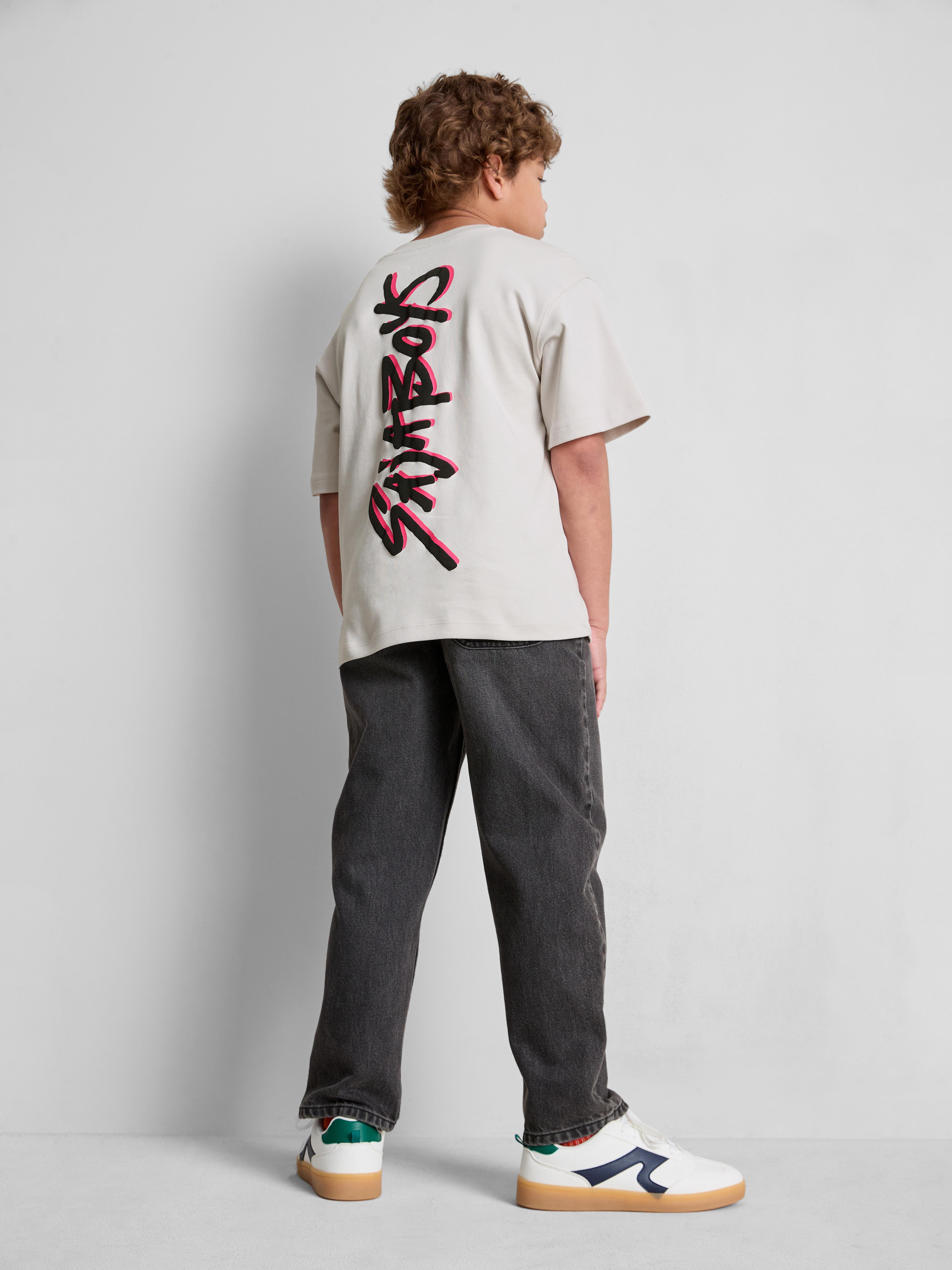 6-15 anos | T-shirt Guerreiras do K-Pop Saja Boys