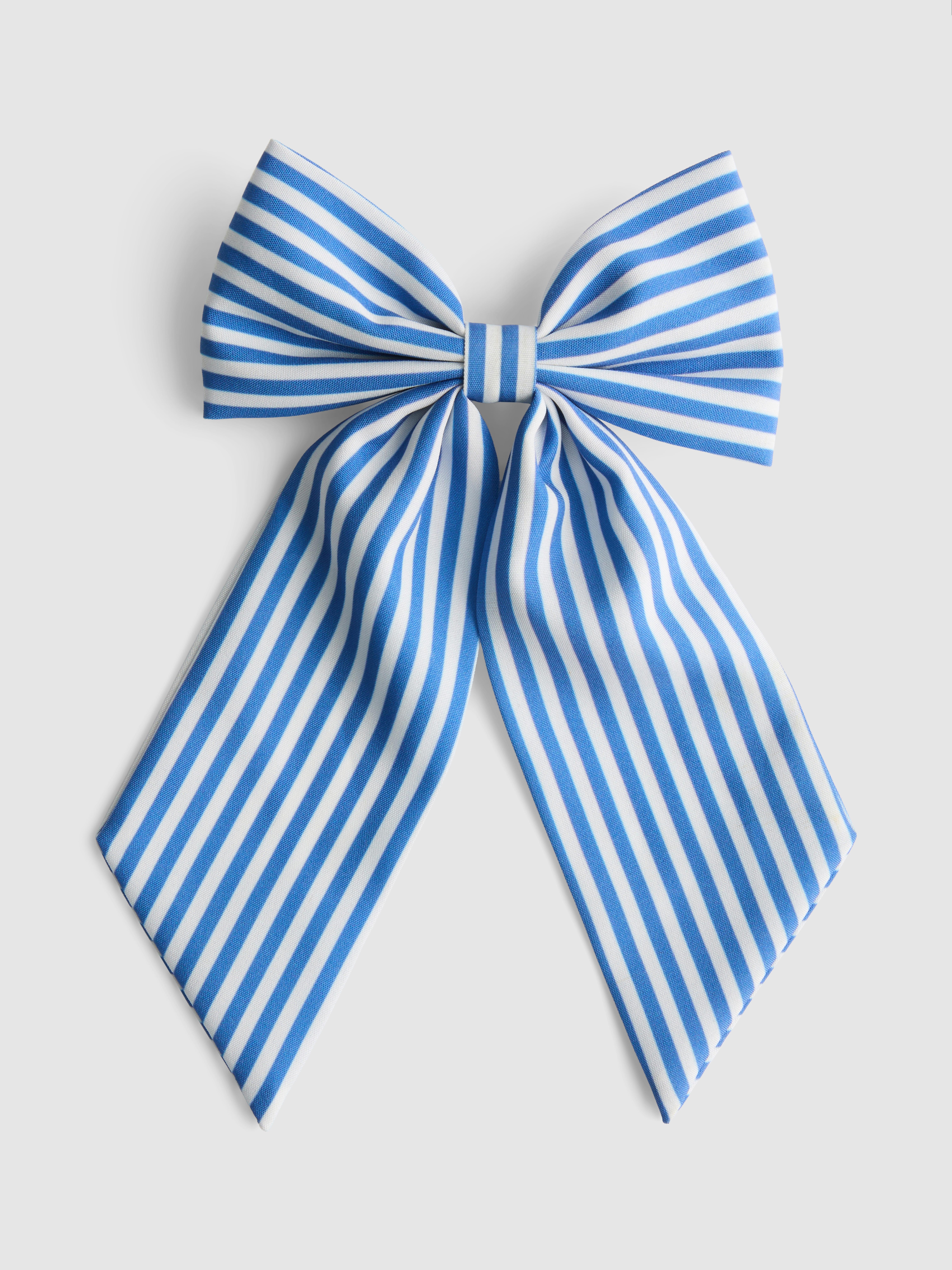 Stripe Hair Bow