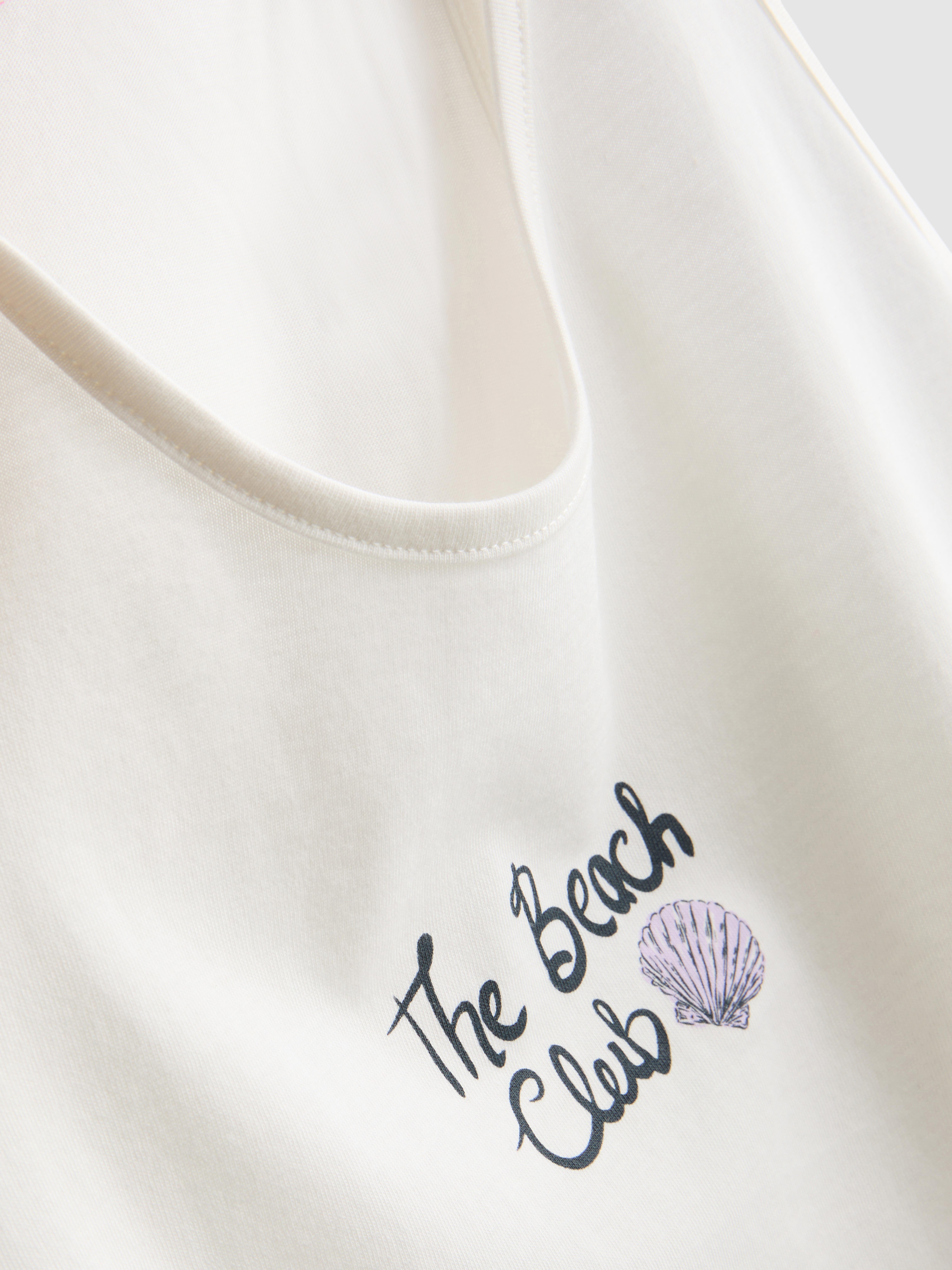 Pijama corto de algodón puro estampado