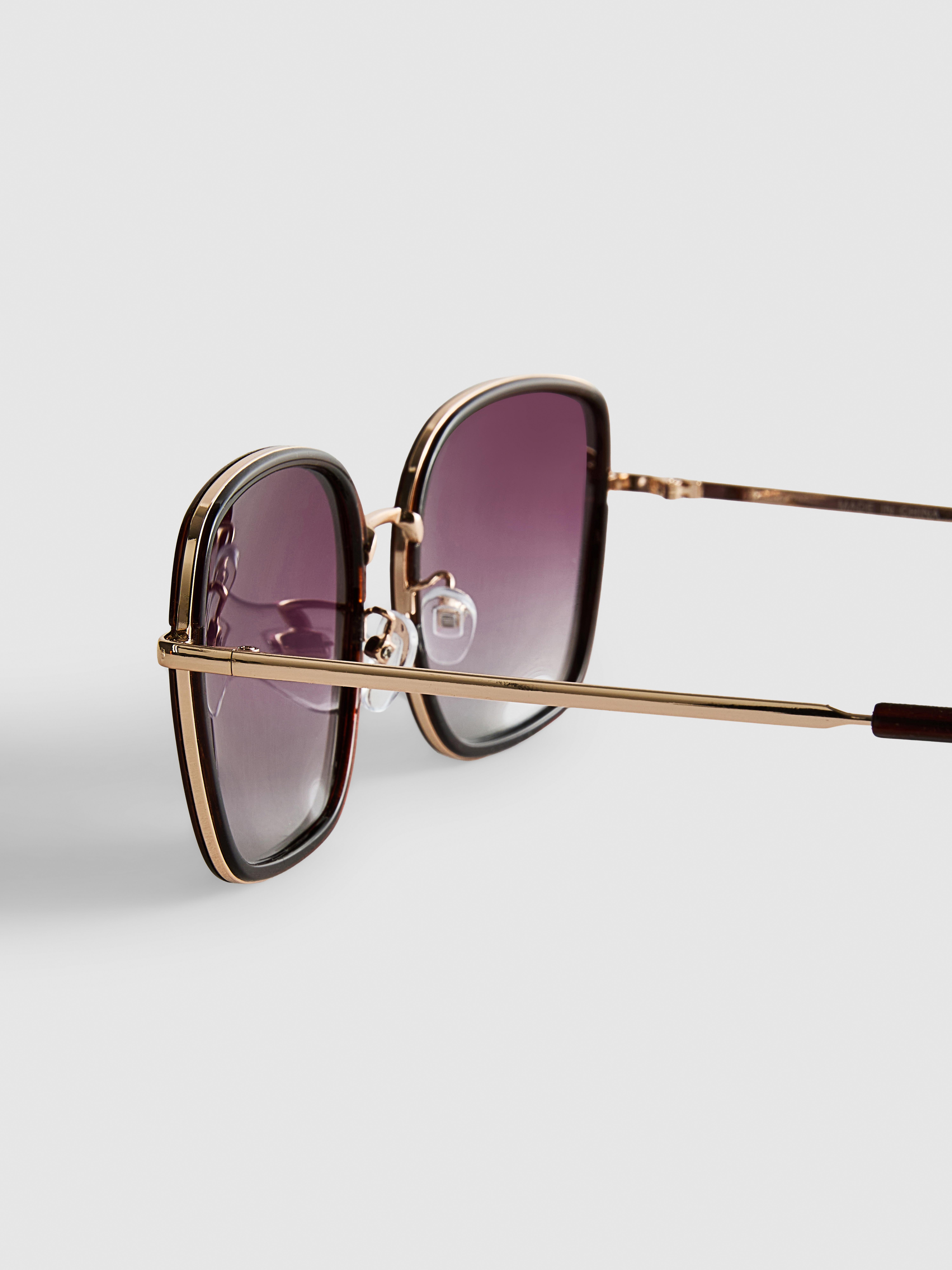 Oversized Square Sunglasses