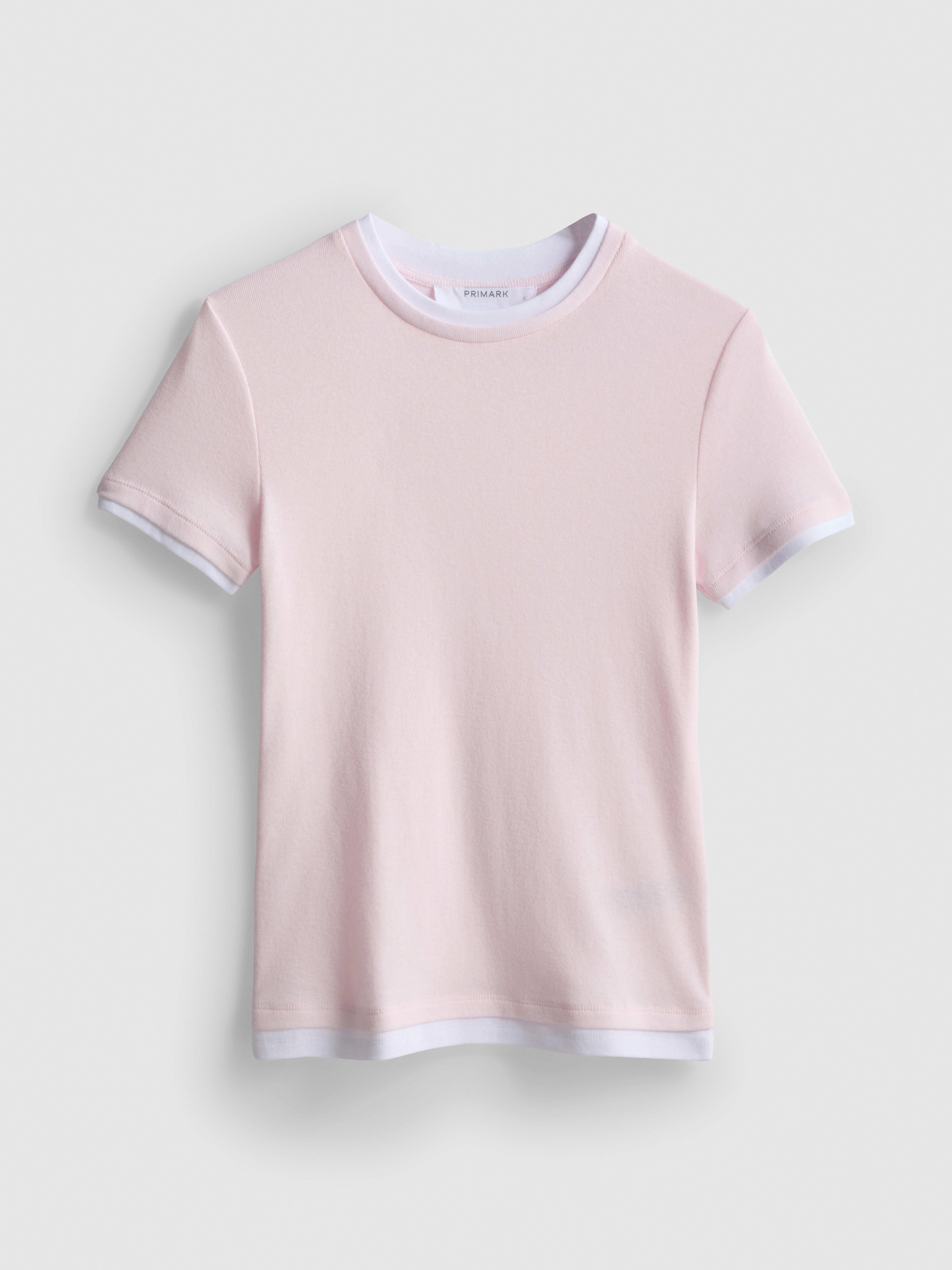 Double Layered Crew Neck Tee