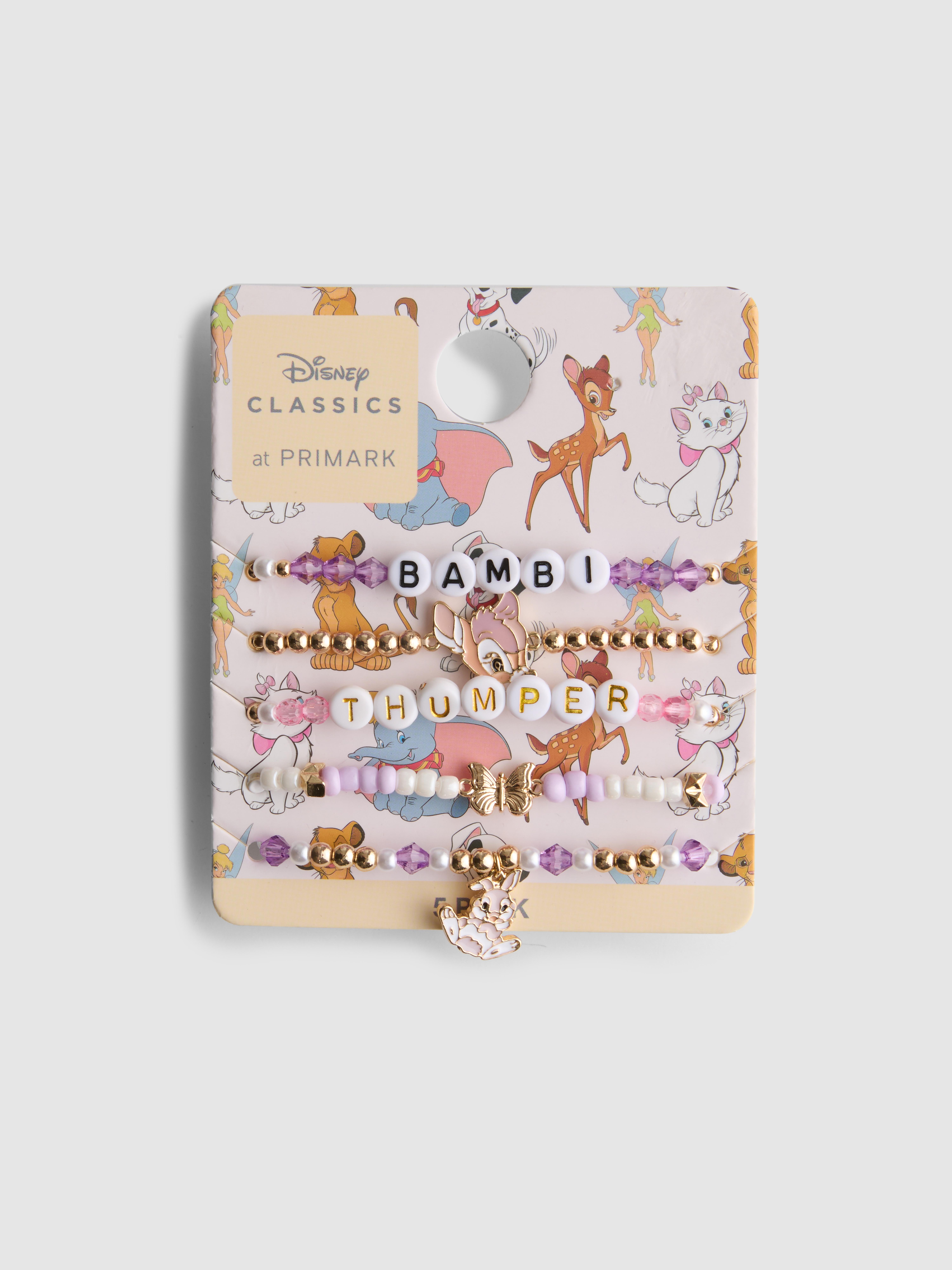 Women's 4pk Disney's Bambi Bracelets - Gold | Primark