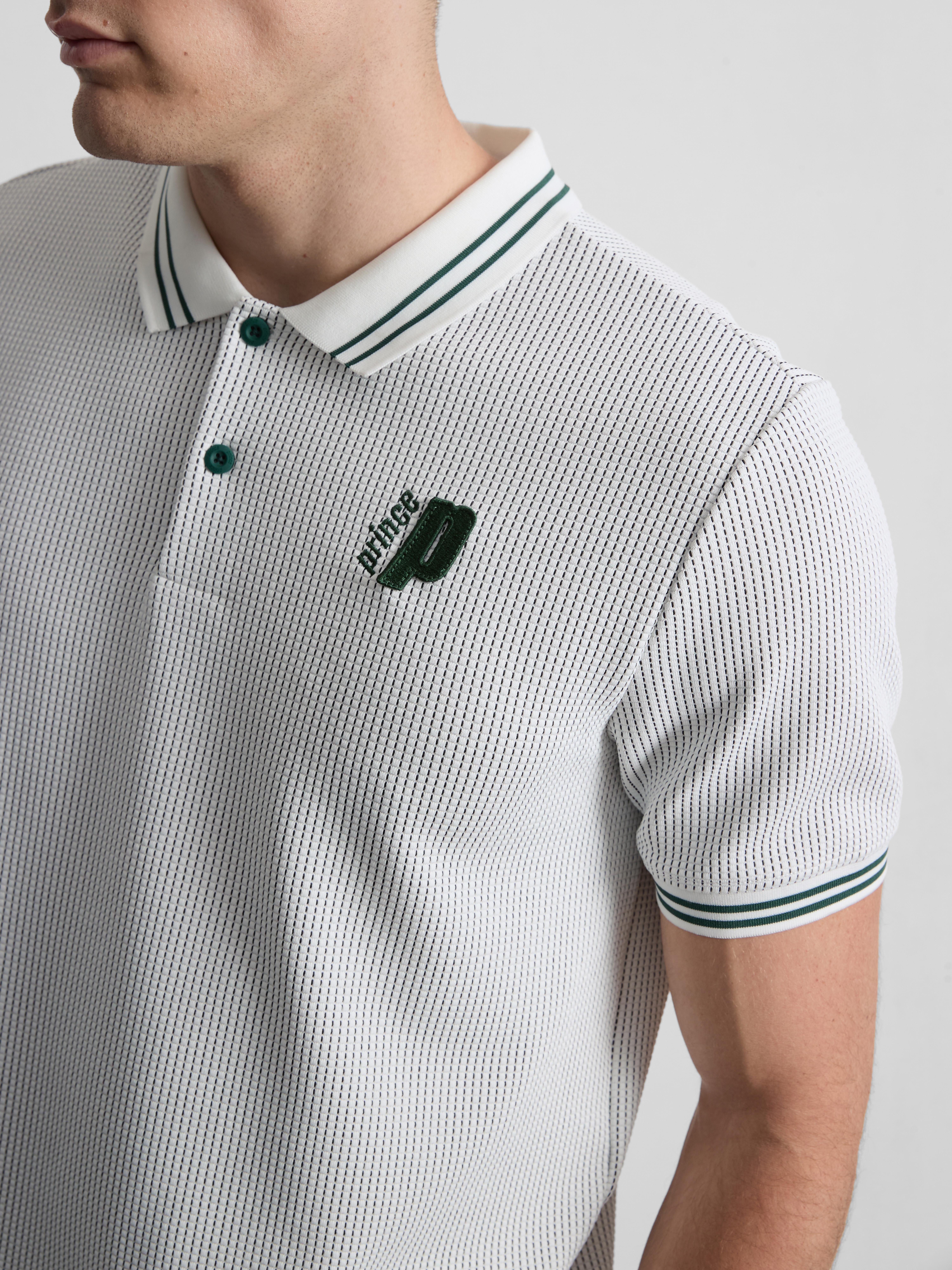 Tricou polo texturat Prince