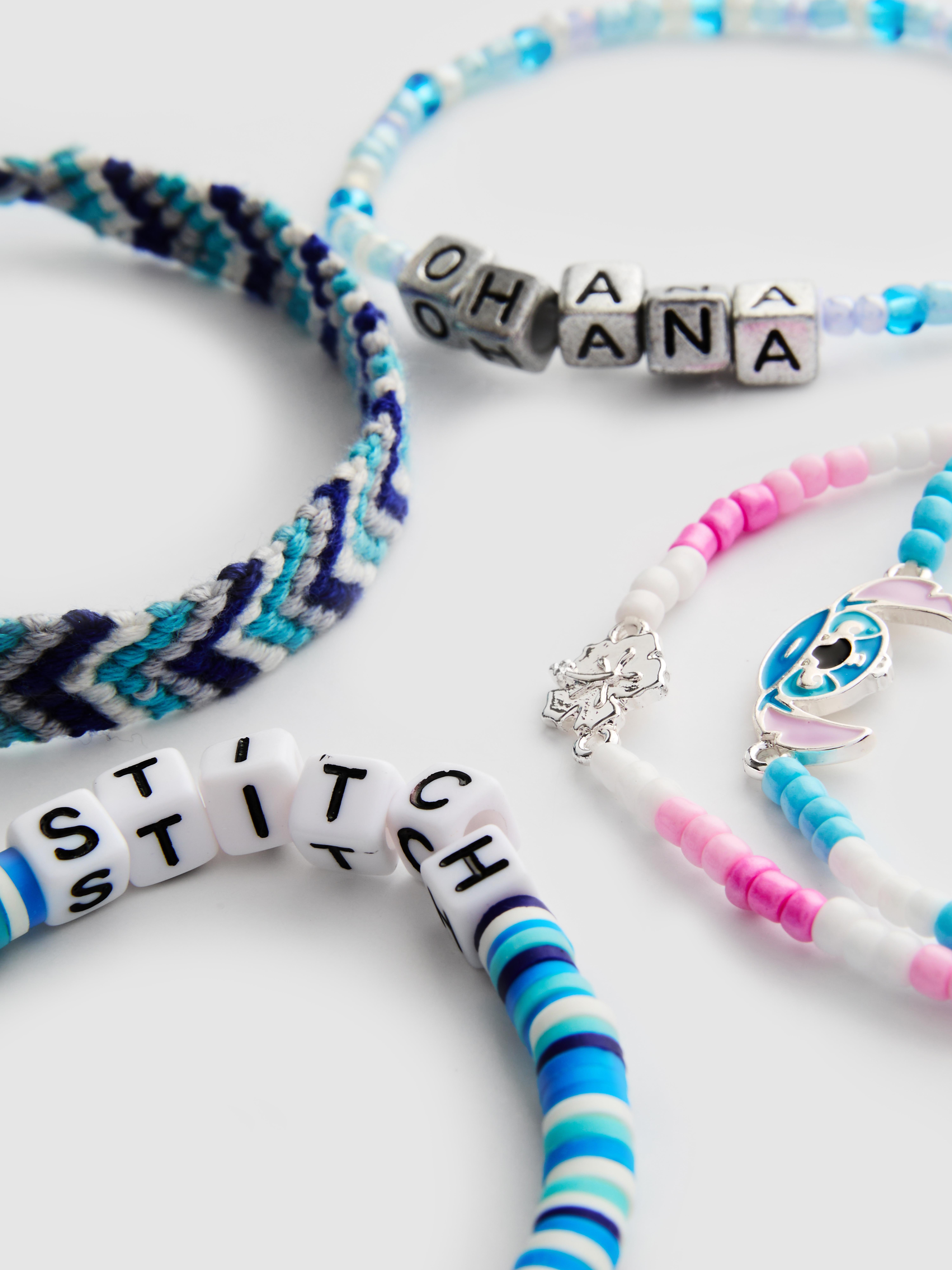 Lot de 5 bracelets Disney Lilo & Stitch