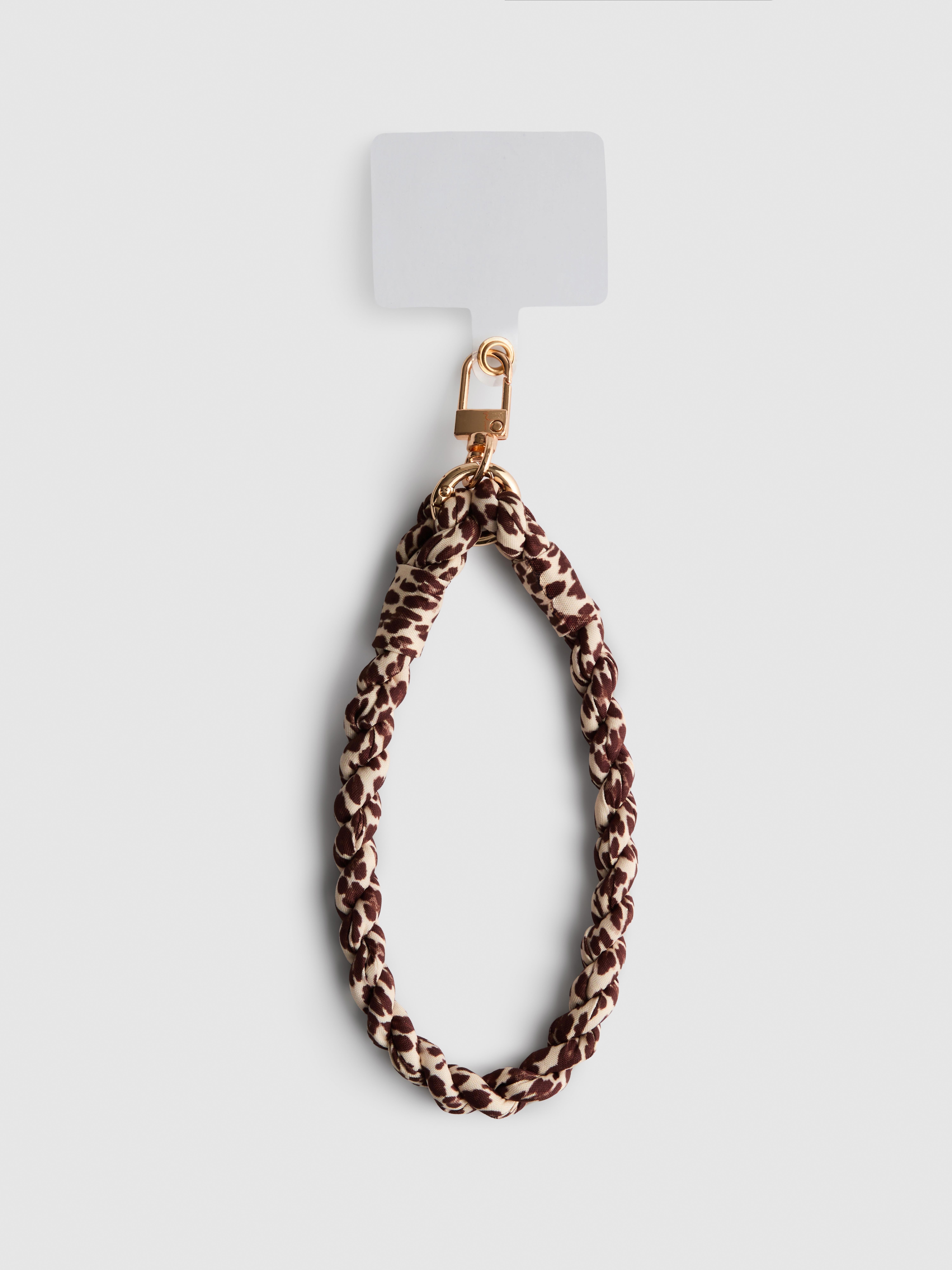 Correia telemóvel leopardo