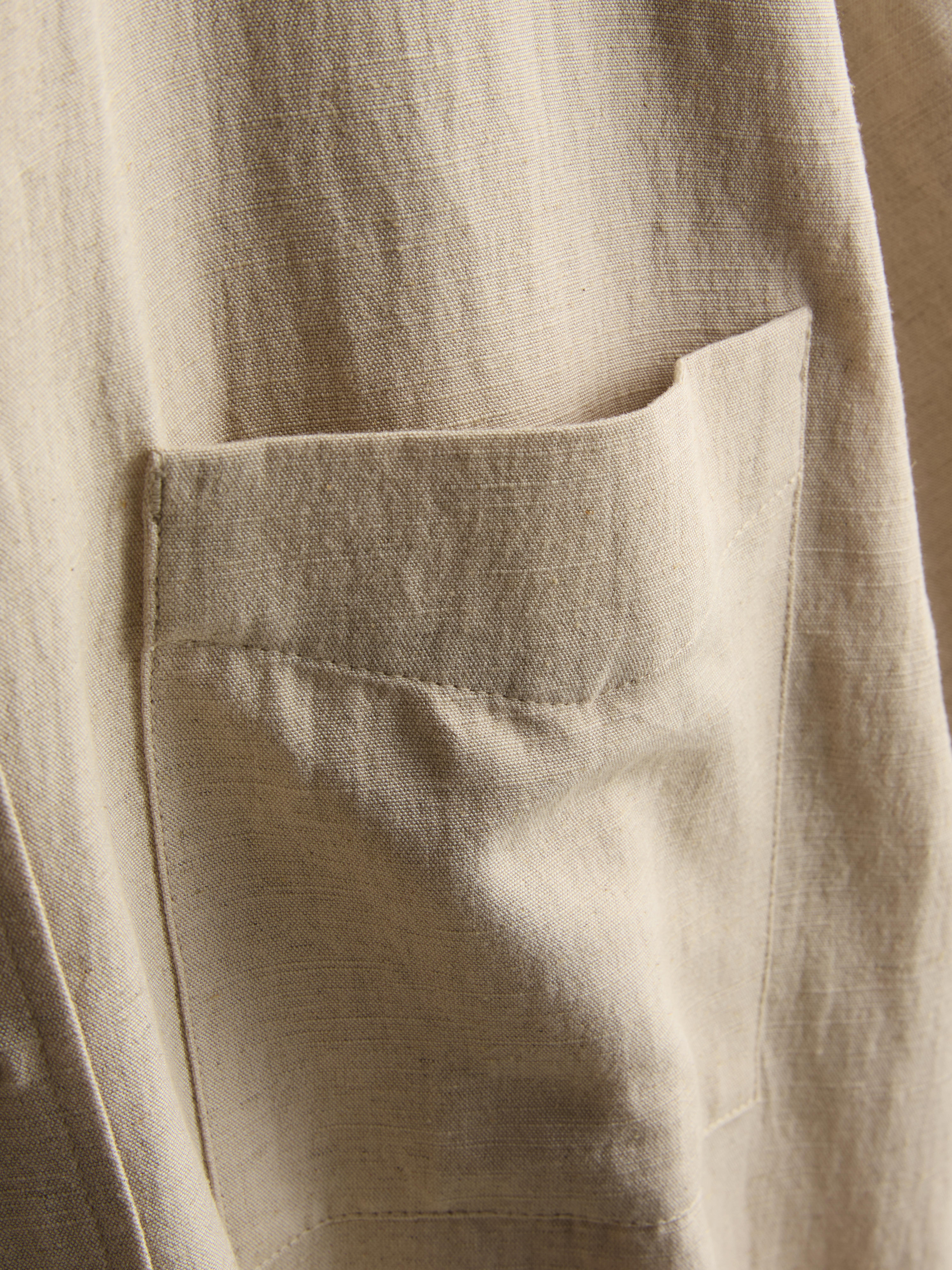 Cotton Blend Patch Pocket Shirt