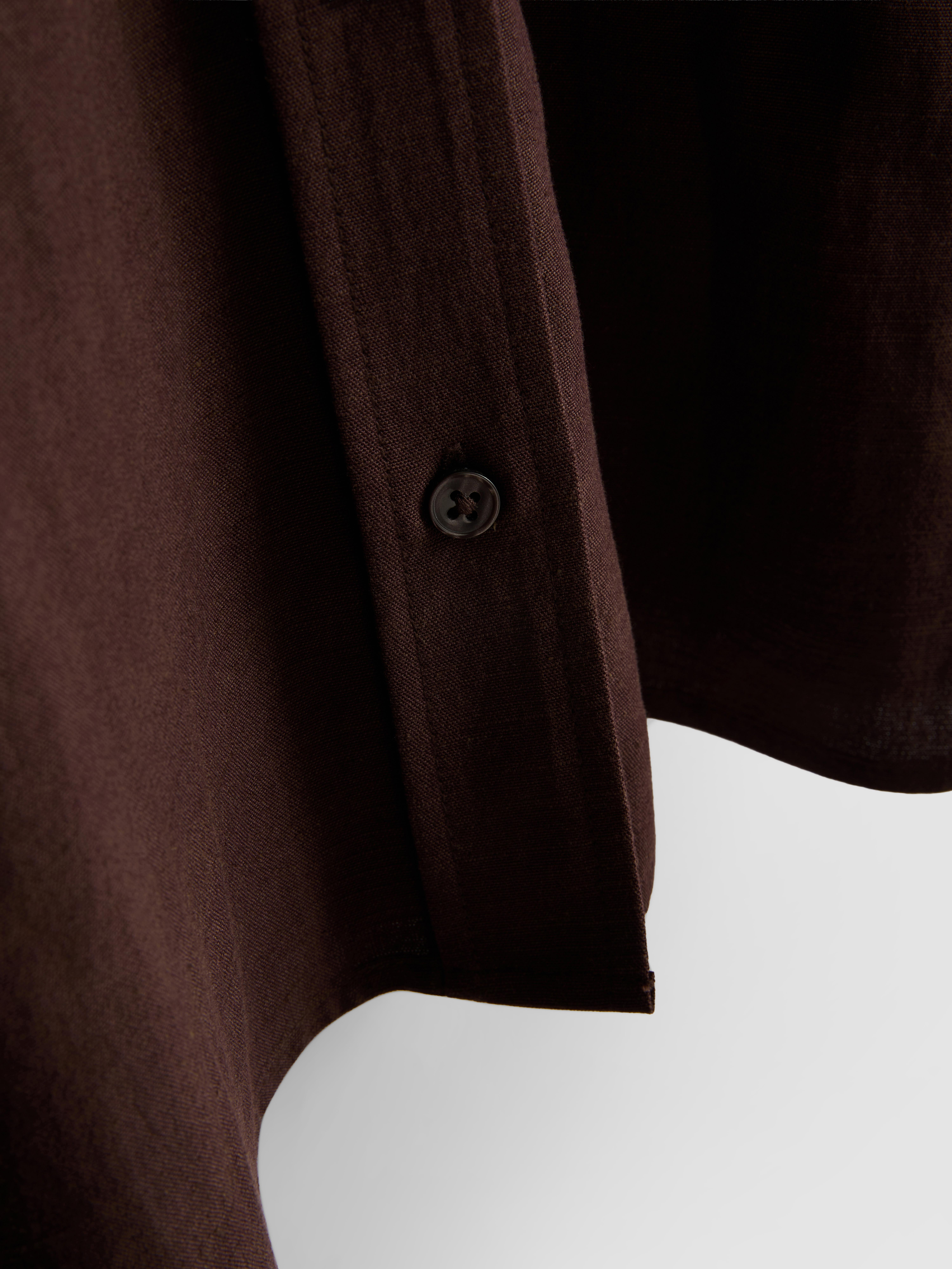 Cotton Blend Patch Pocket Shirt