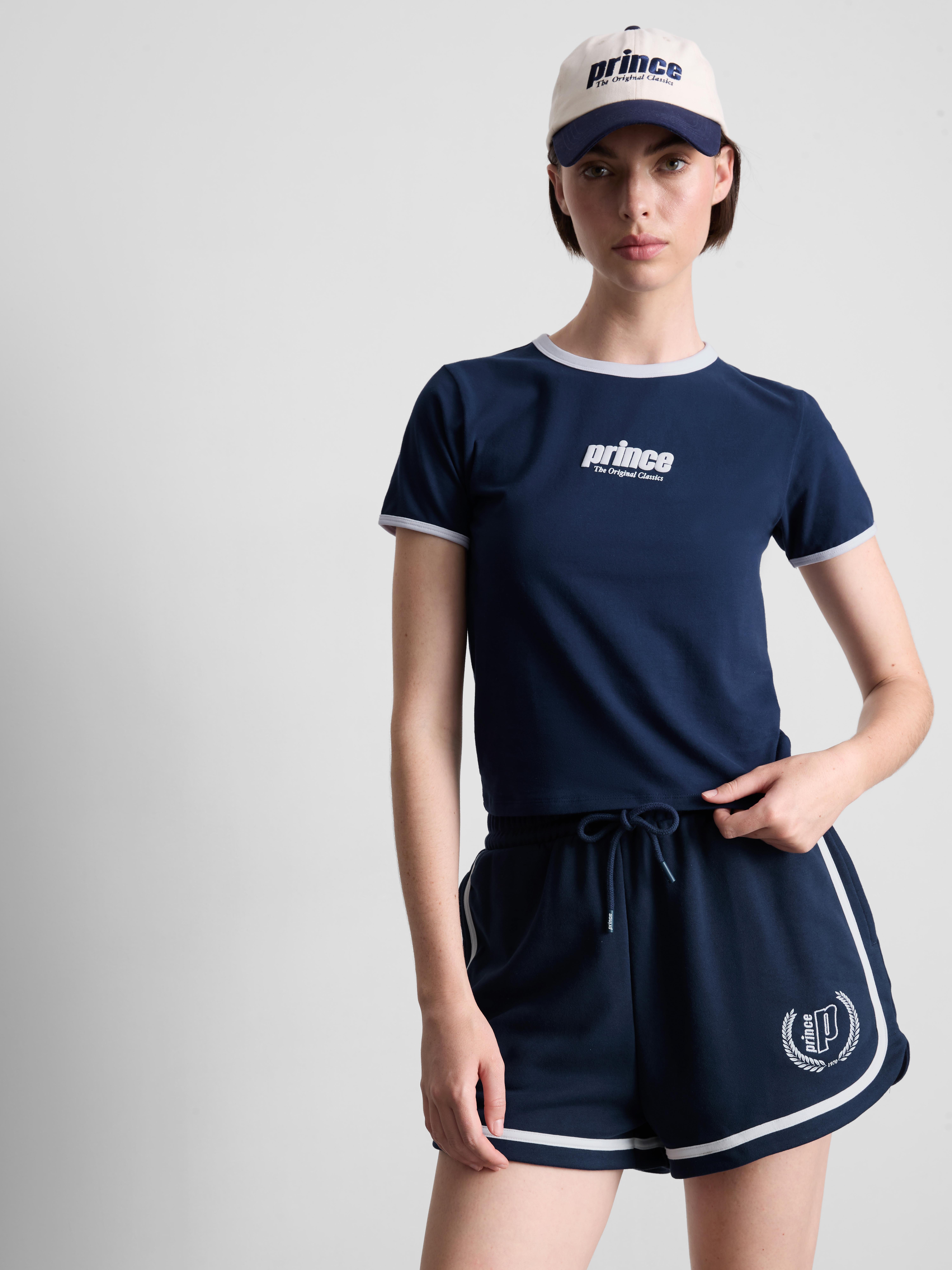 Maglietta mini lunga misto cotone Prince