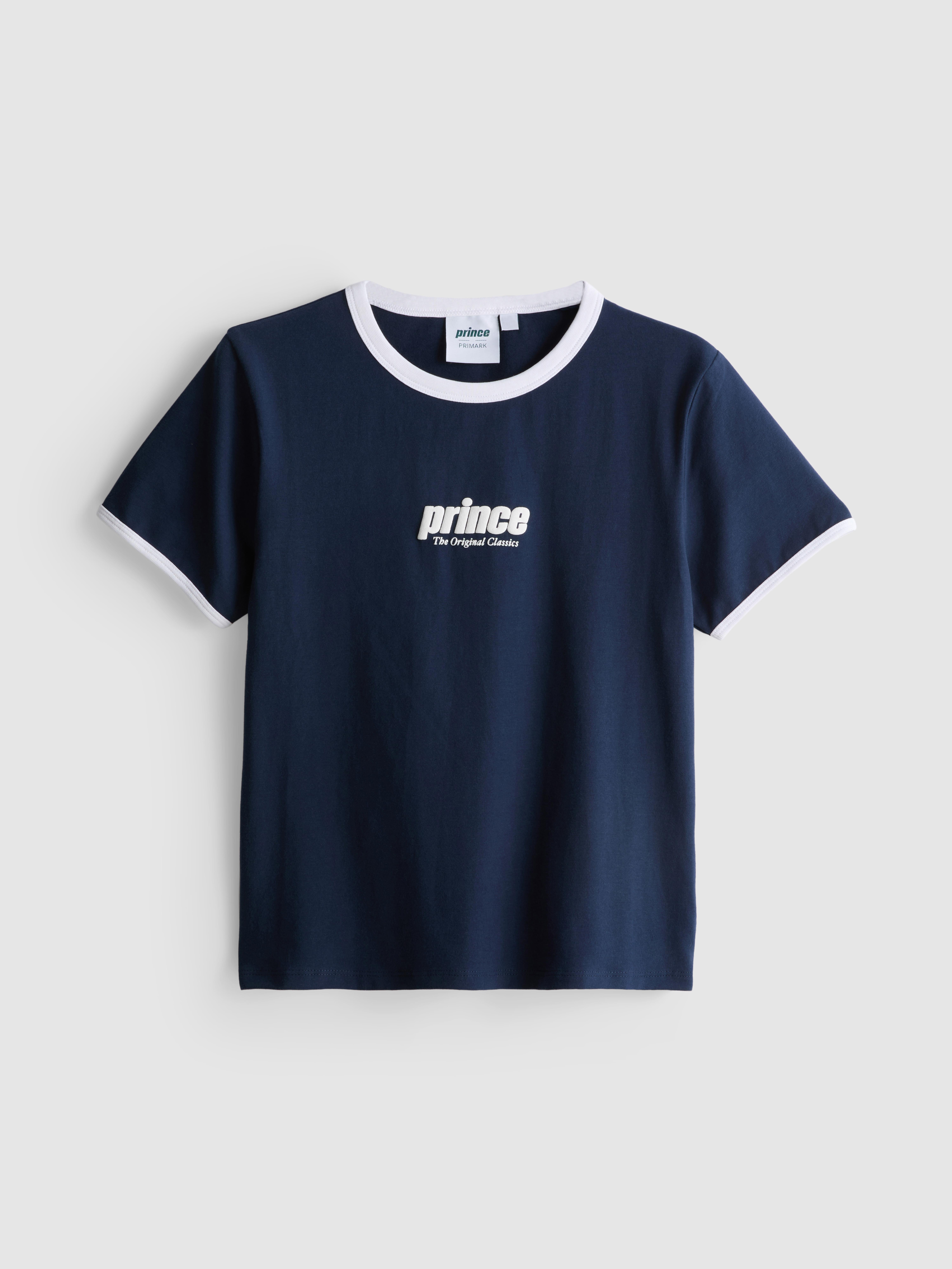 Maglietta mini lunga misto cotone Prince