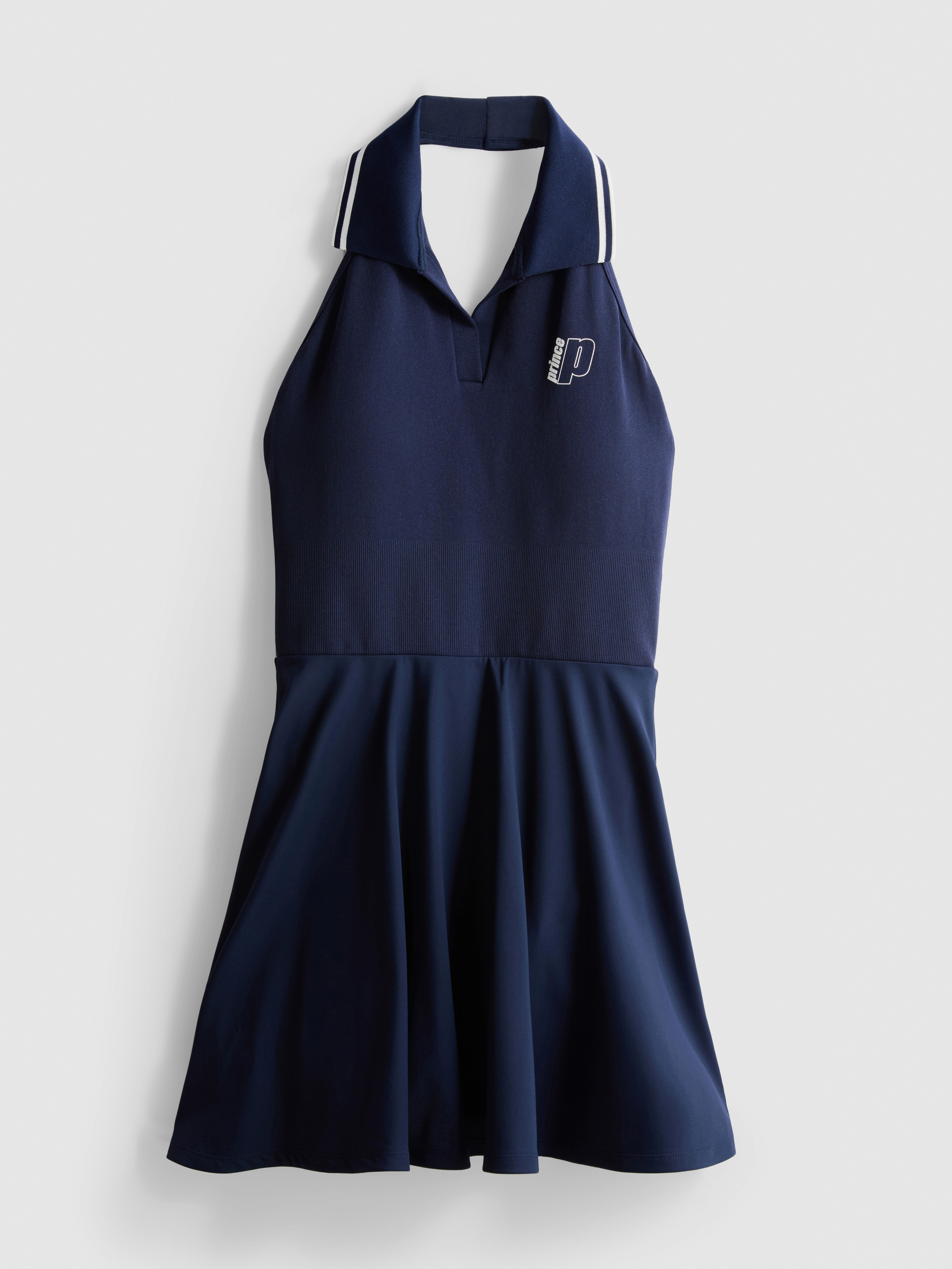 Nahtloses „Prince“ Mini-Tenniskleid