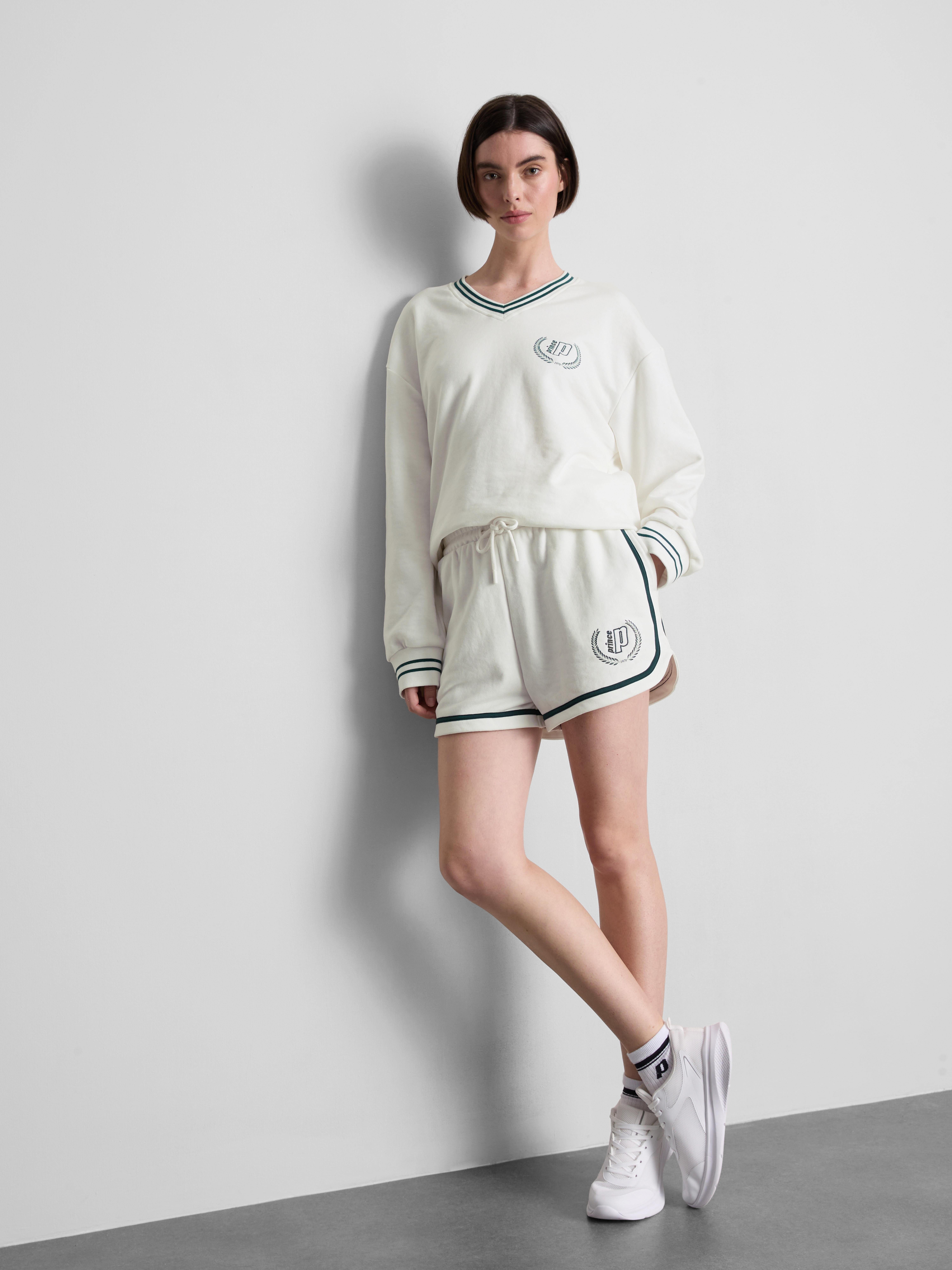 Short de running en coton Prince