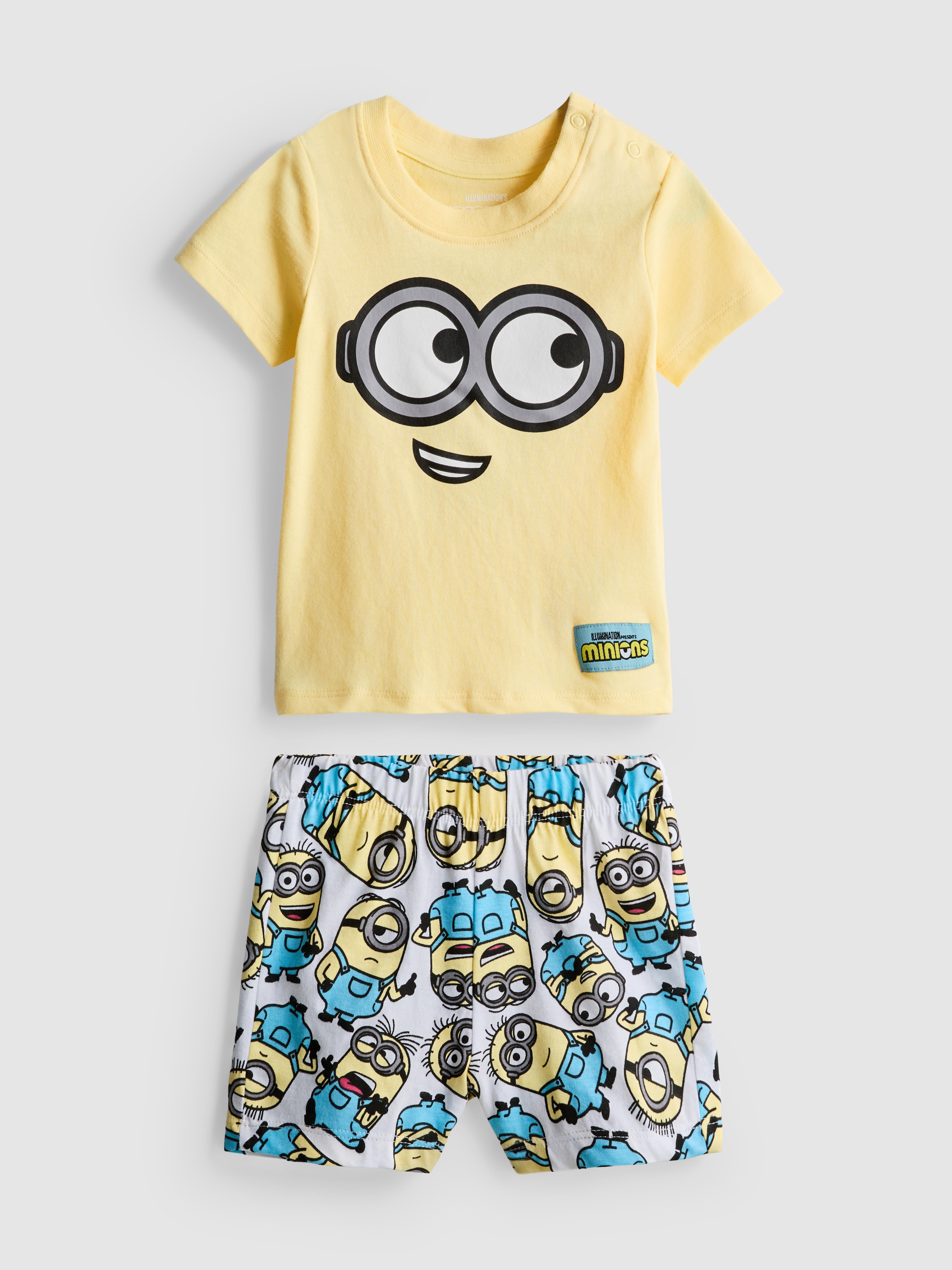 0-36 meses | Pijama corto de los Minions de Gru