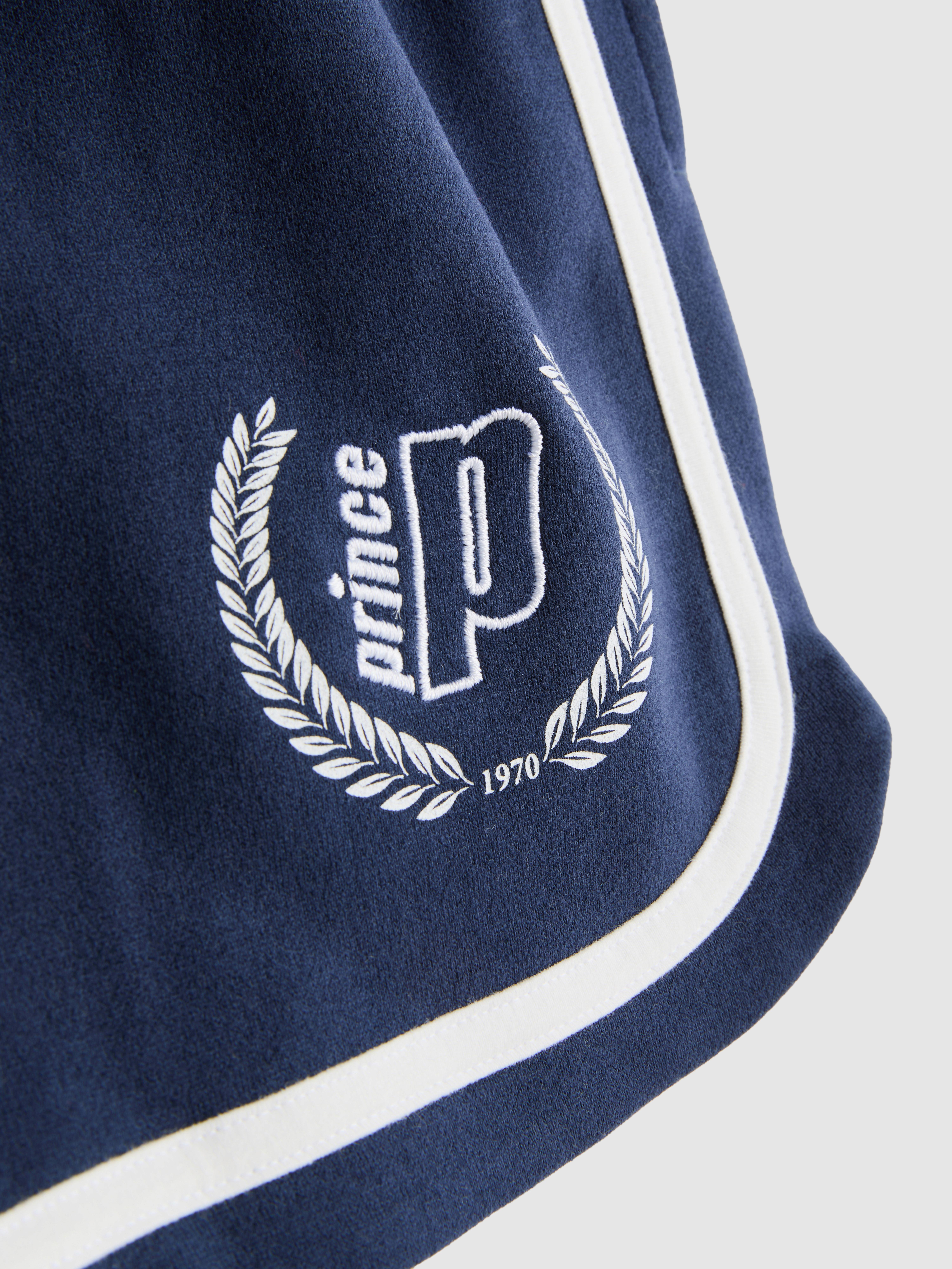 Prince Cotton Rich Contrast Trim Running Shorts